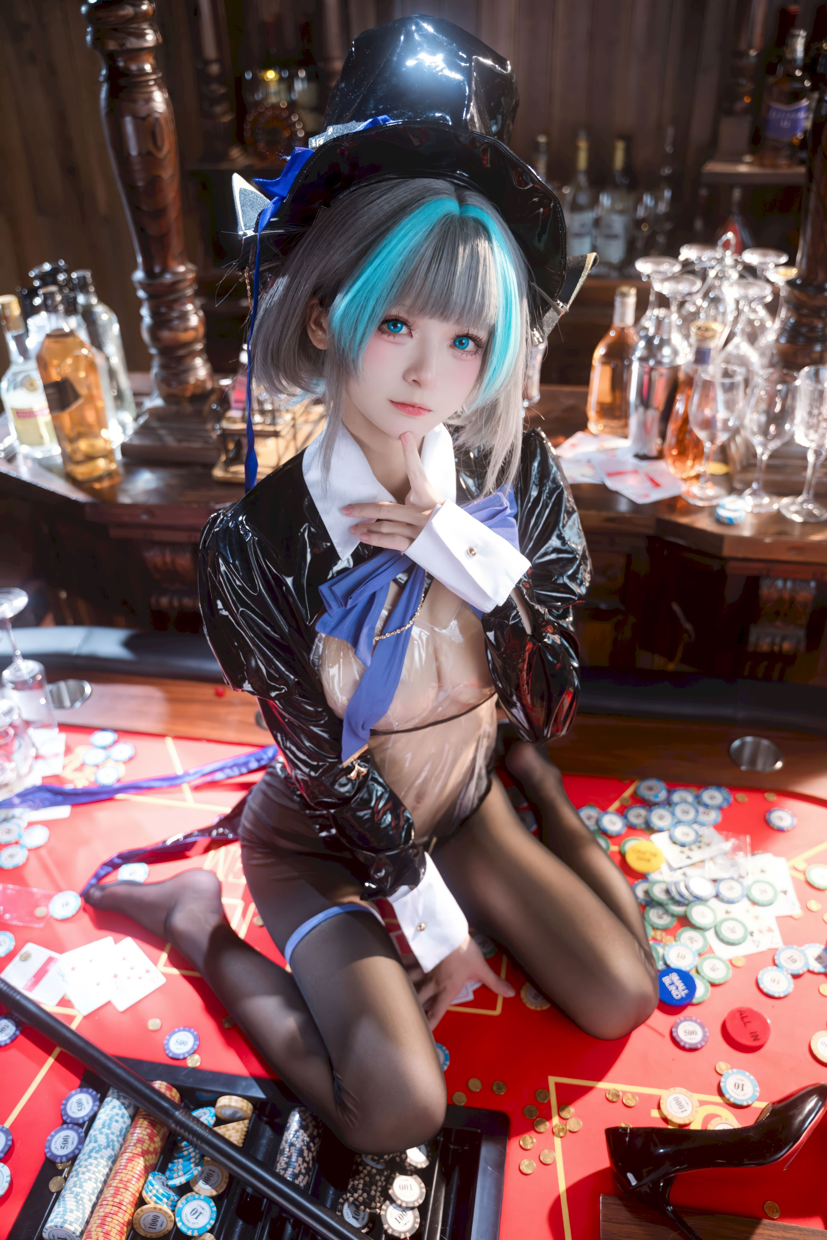 Nine Seven Meow Azur Lane Cheshire Bunny