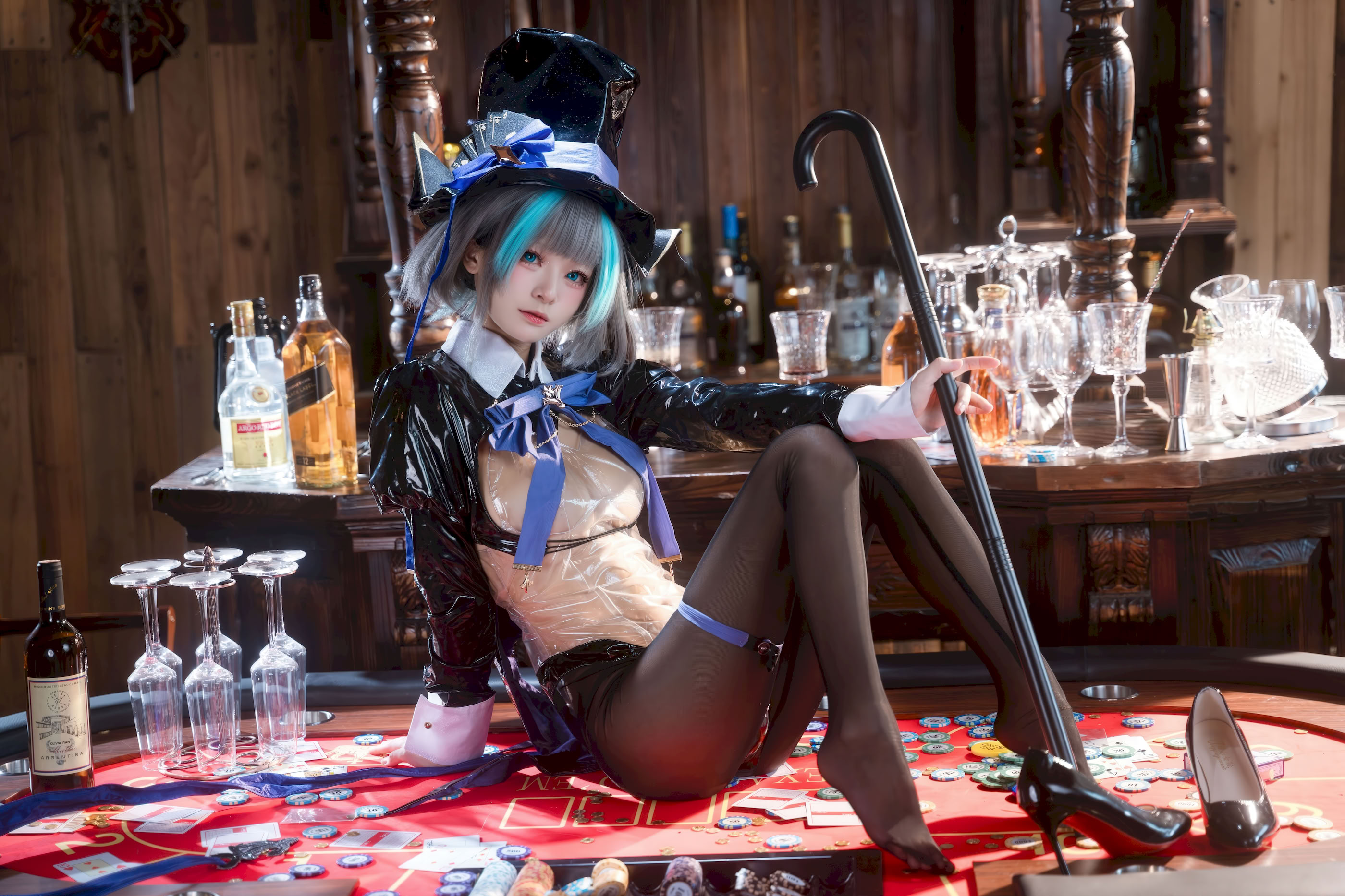 Nine Seven Meow Azur Lane Cheshire Bunny