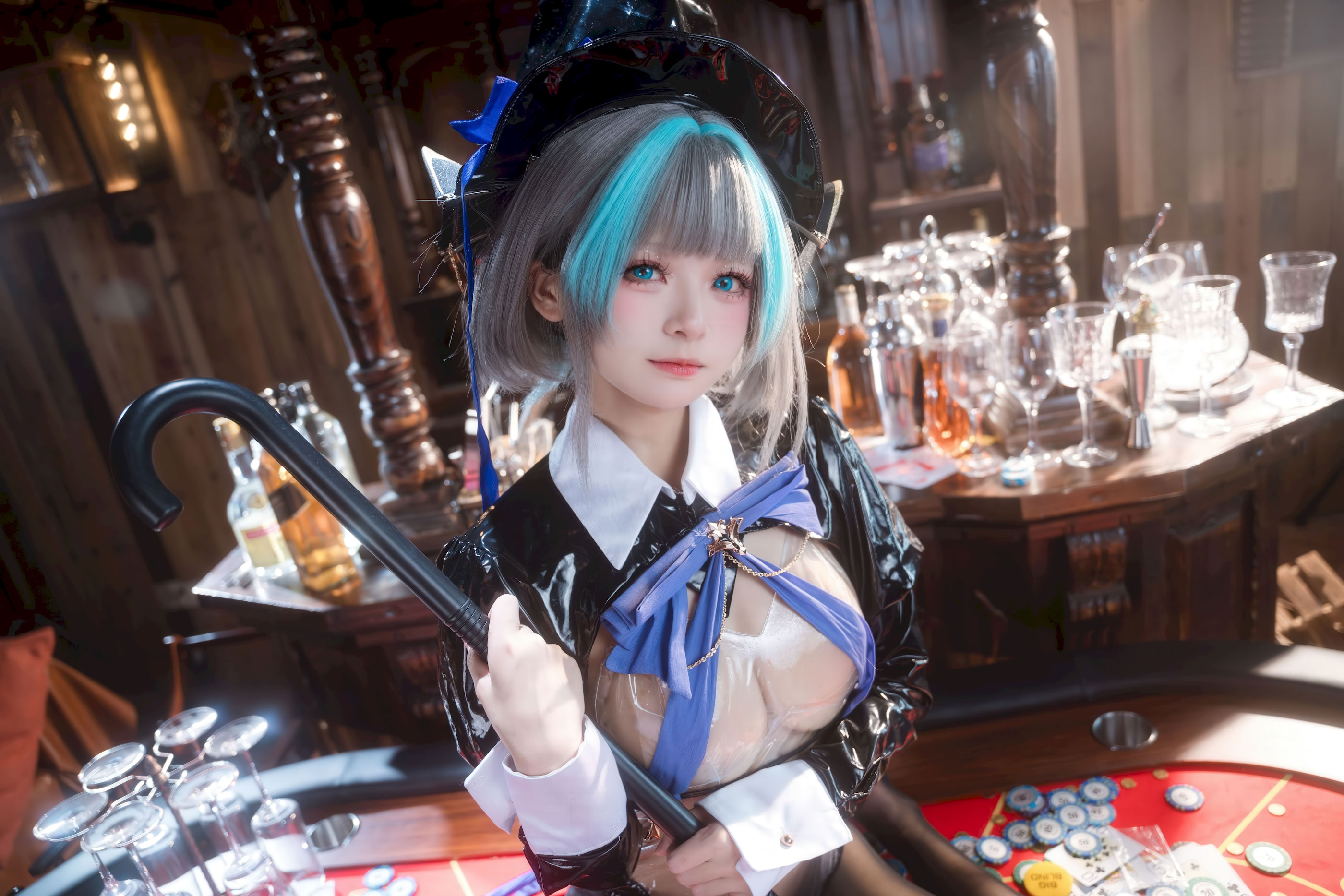 Nine Seven Meow Azur Lane Cheshire Bunny