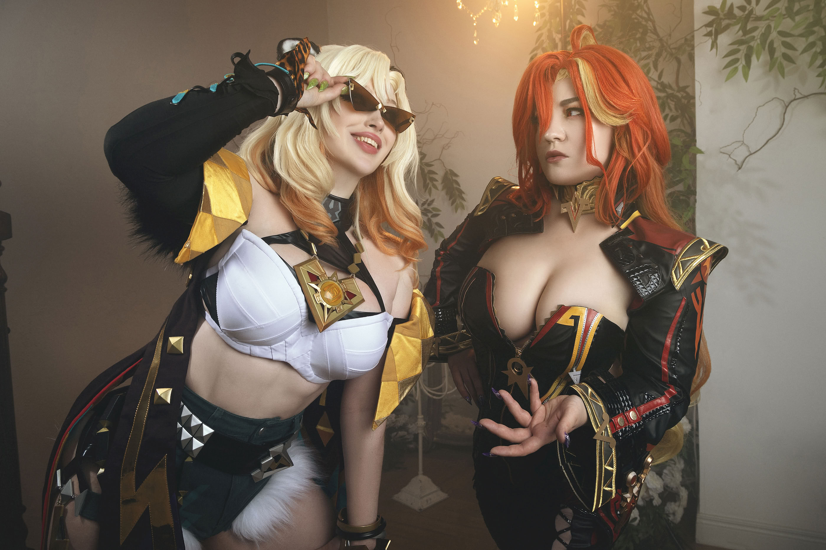 [Lada Lyumos & Lady Melamori & Zoe Volf] Mavuika & Varesa & Xilonen