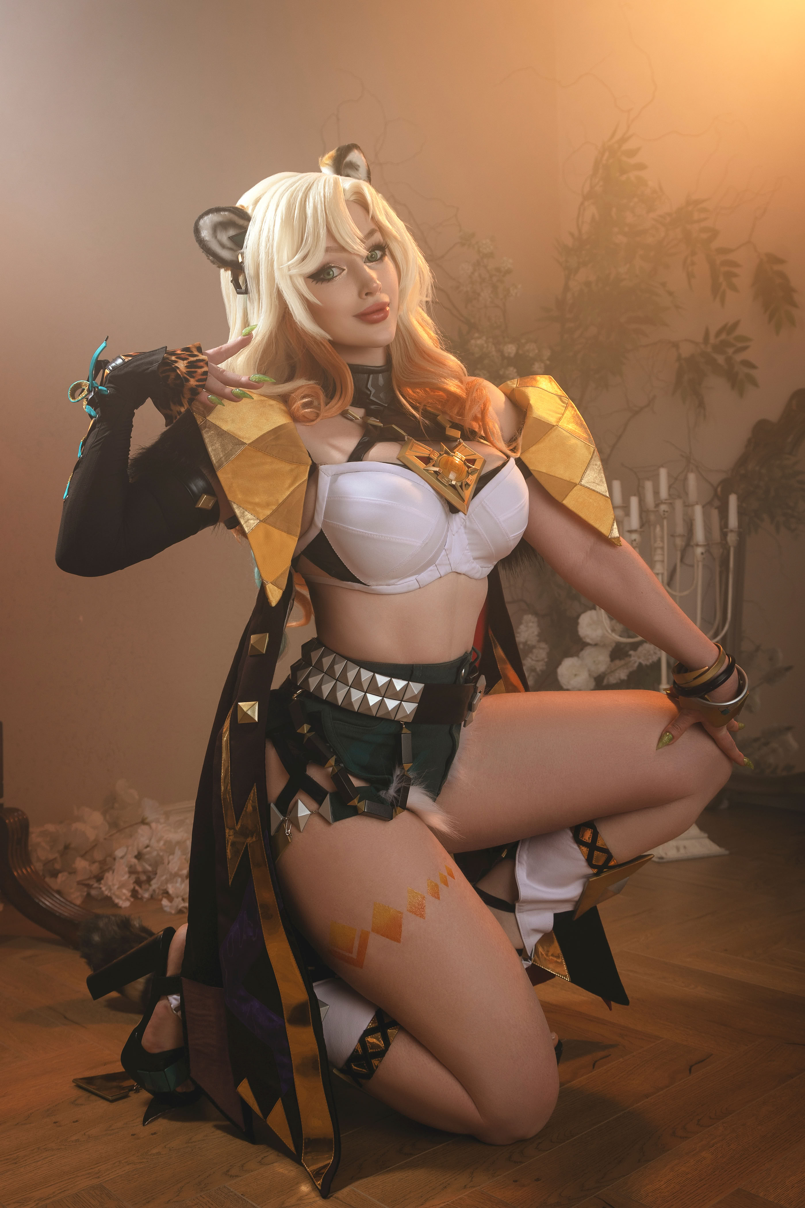 [Lada Lyumos & Lady Melamori & Zoe Volf] Mavuika & Varesa & Xilonen