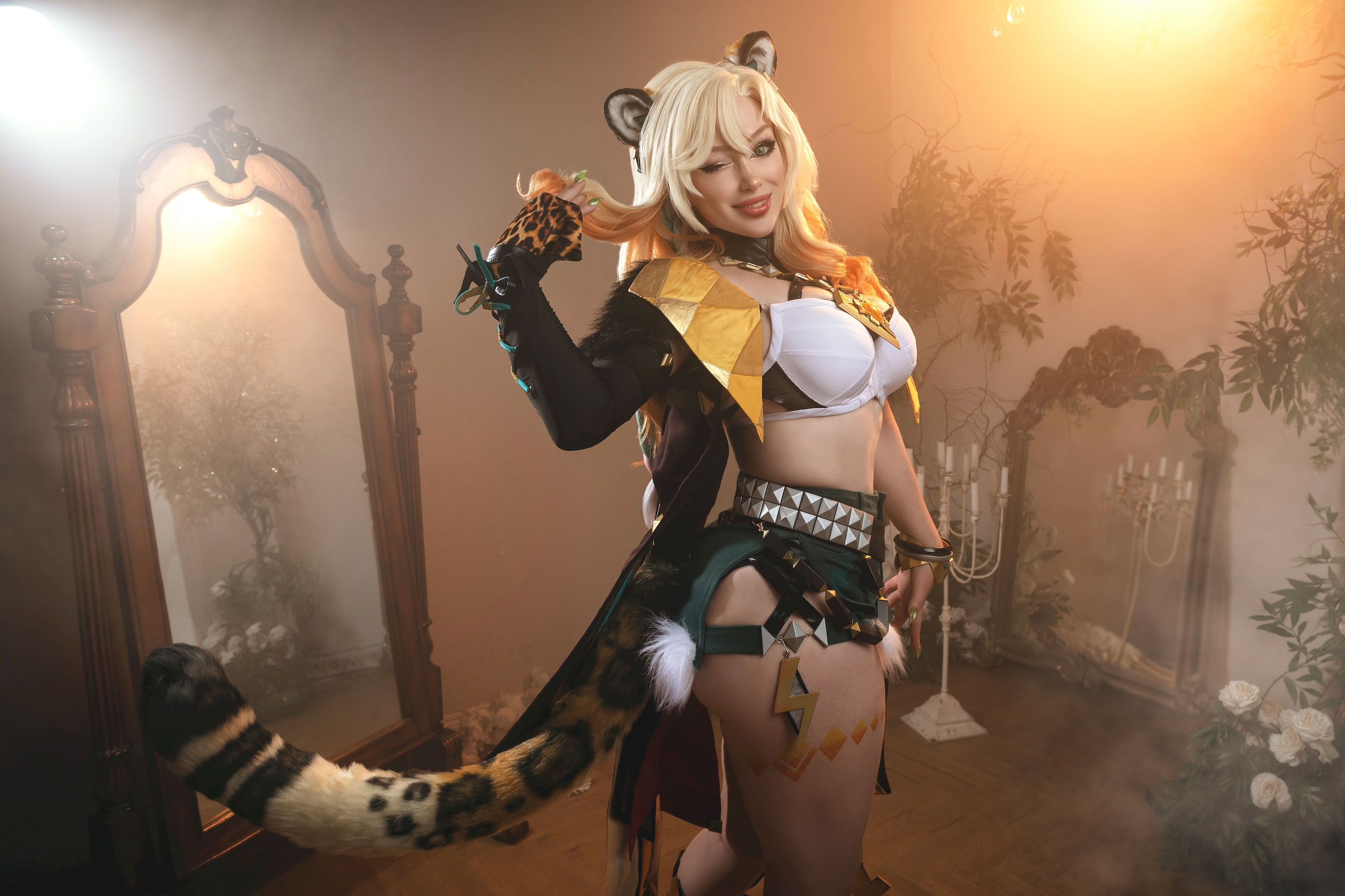 [Lada Lyumos & Lady Melamori & Zoe Volf] Mavuika & Varesa & Xilonen