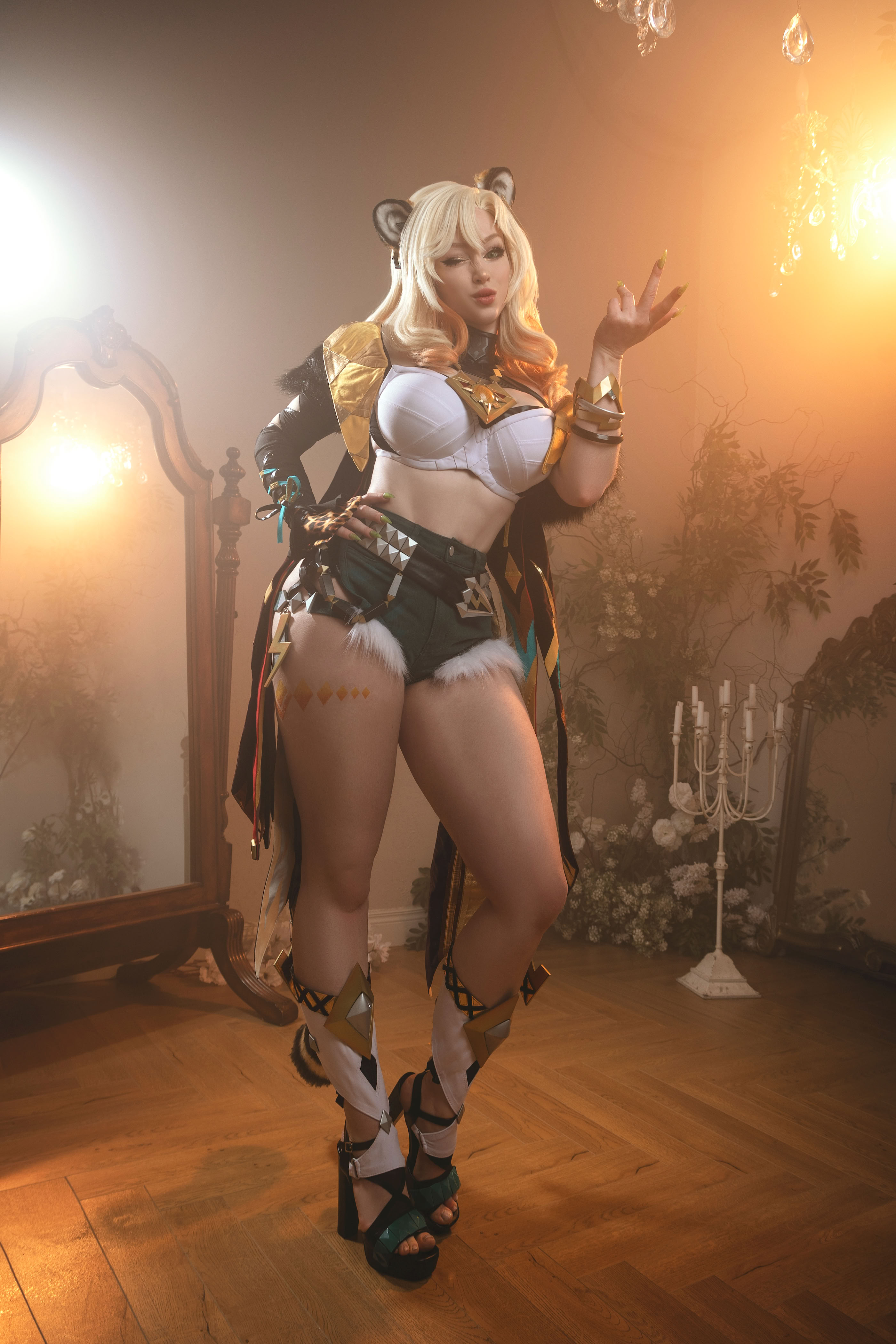 [Lada Lyumos & Lady Melamori & Zoe Volf] Mavuika & Varesa & Xilonen