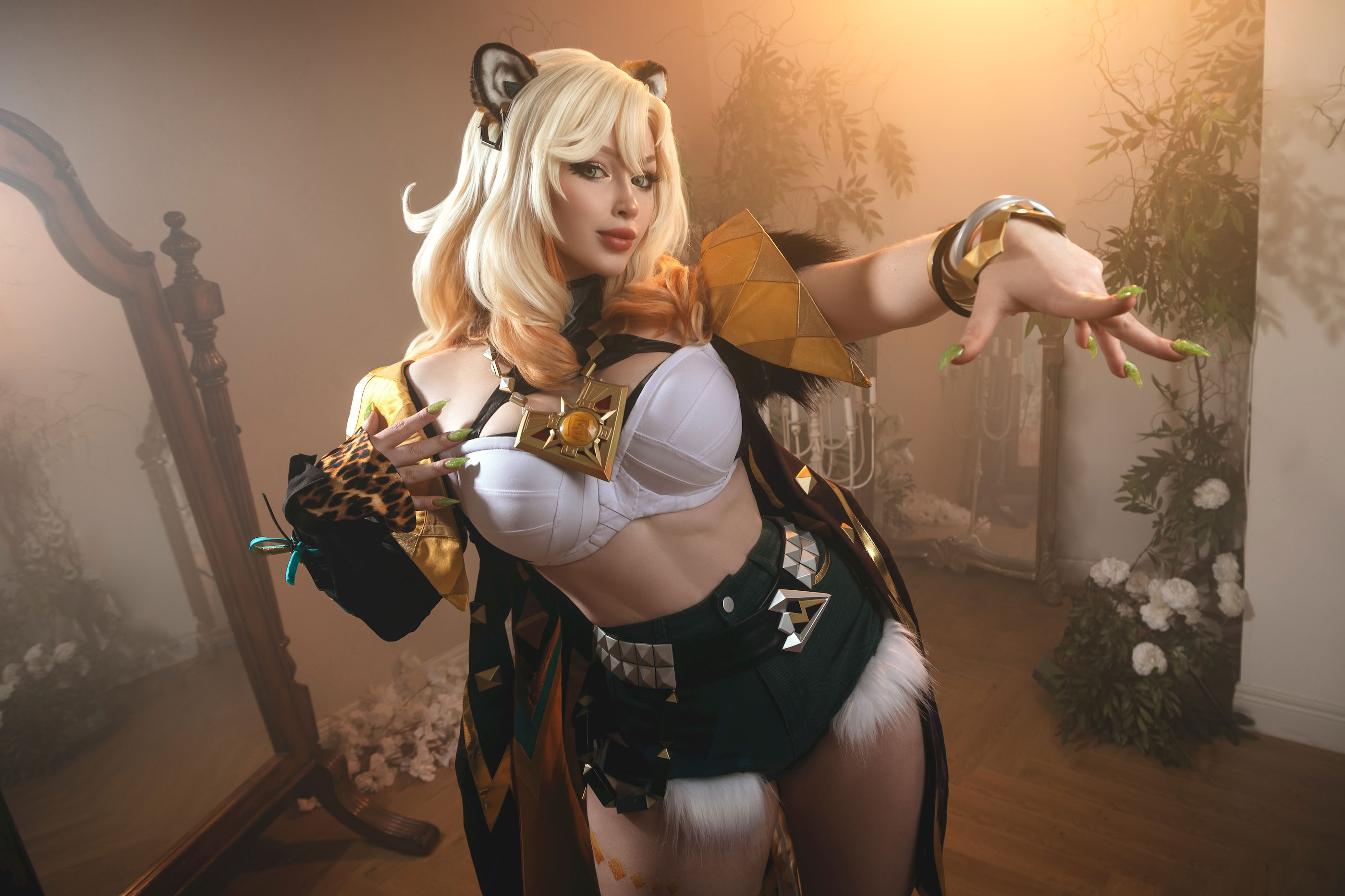 [Lada Lyumos & Lady Melamori & Zoe Volf] Mavuika & Varesa & Xilonen