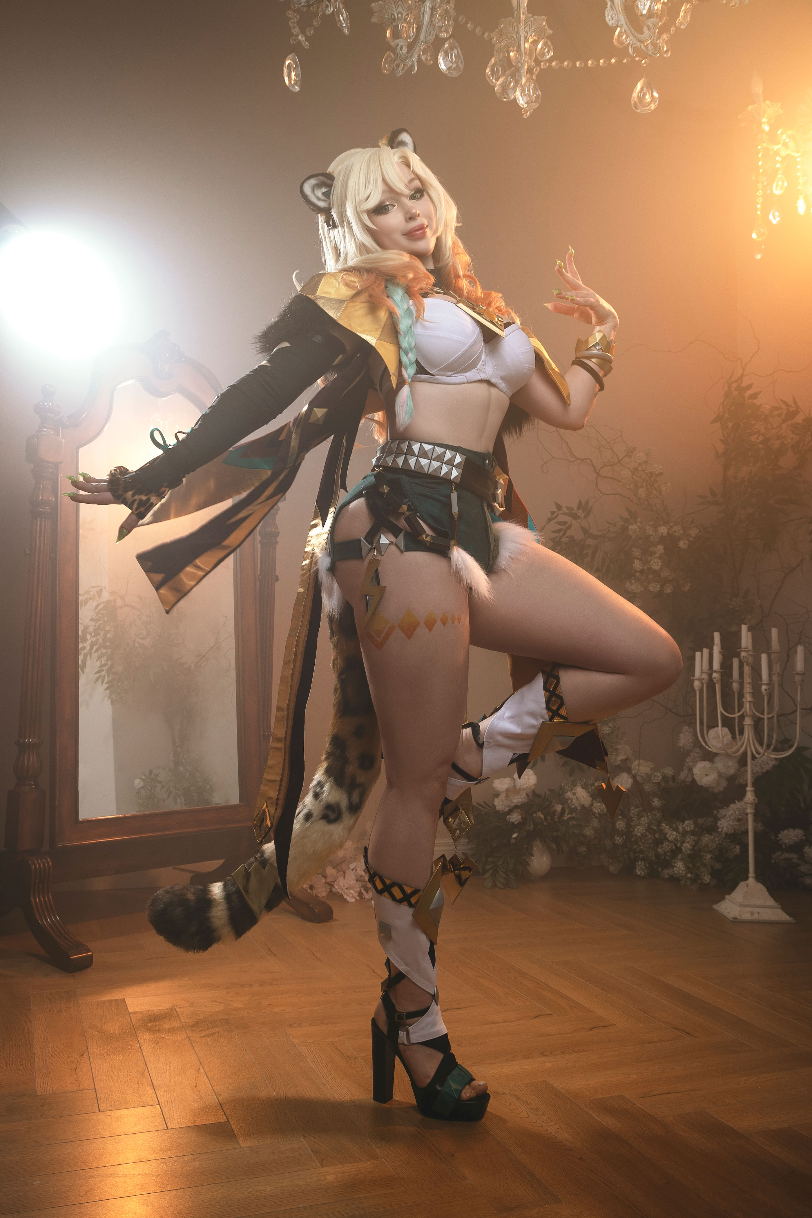 [Lada Lyumos & Lady Melamori & Zoe Volf] Mavuika & Varesa & Xilonen