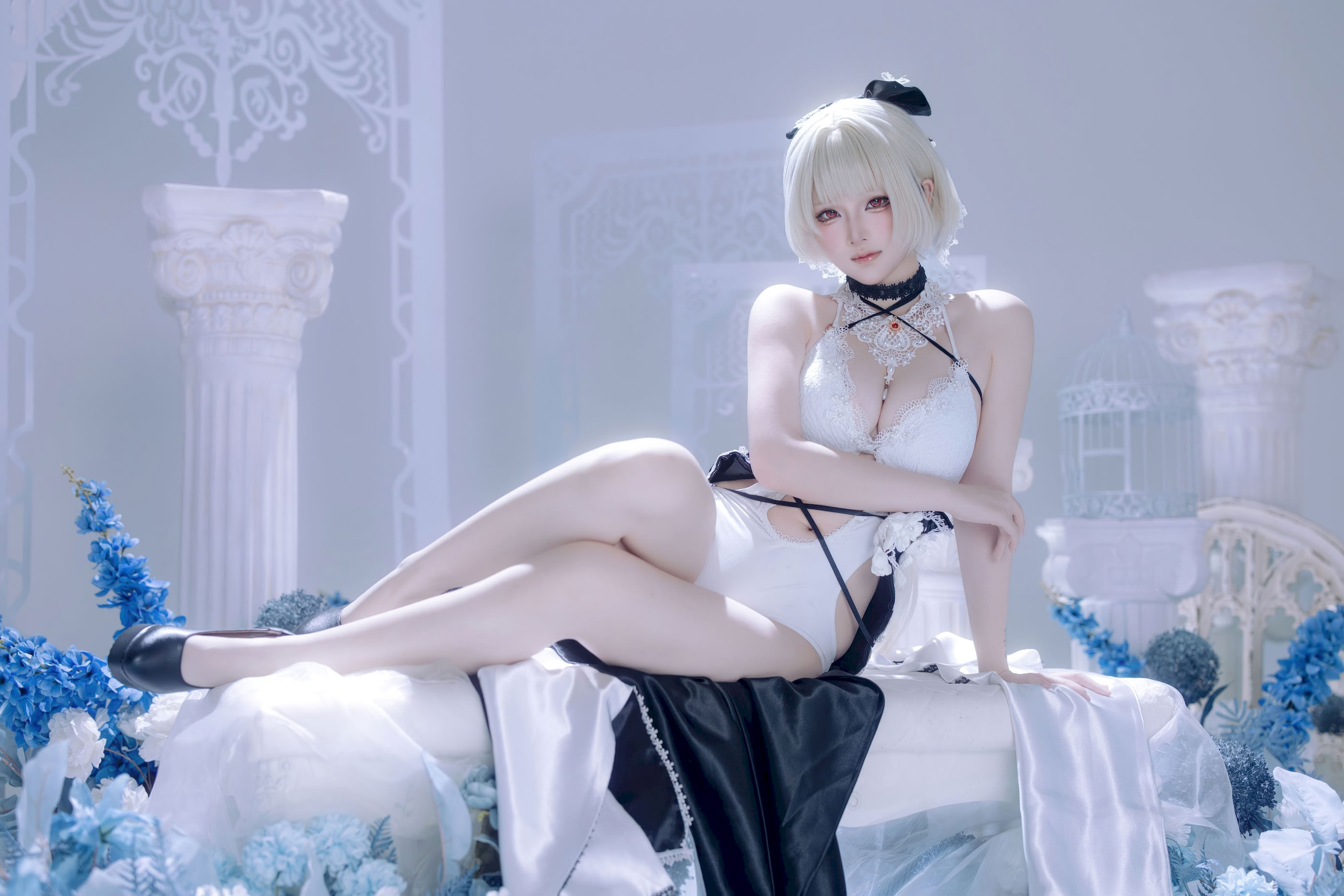Yuyu - Azur Lane Awesome Fan Dress