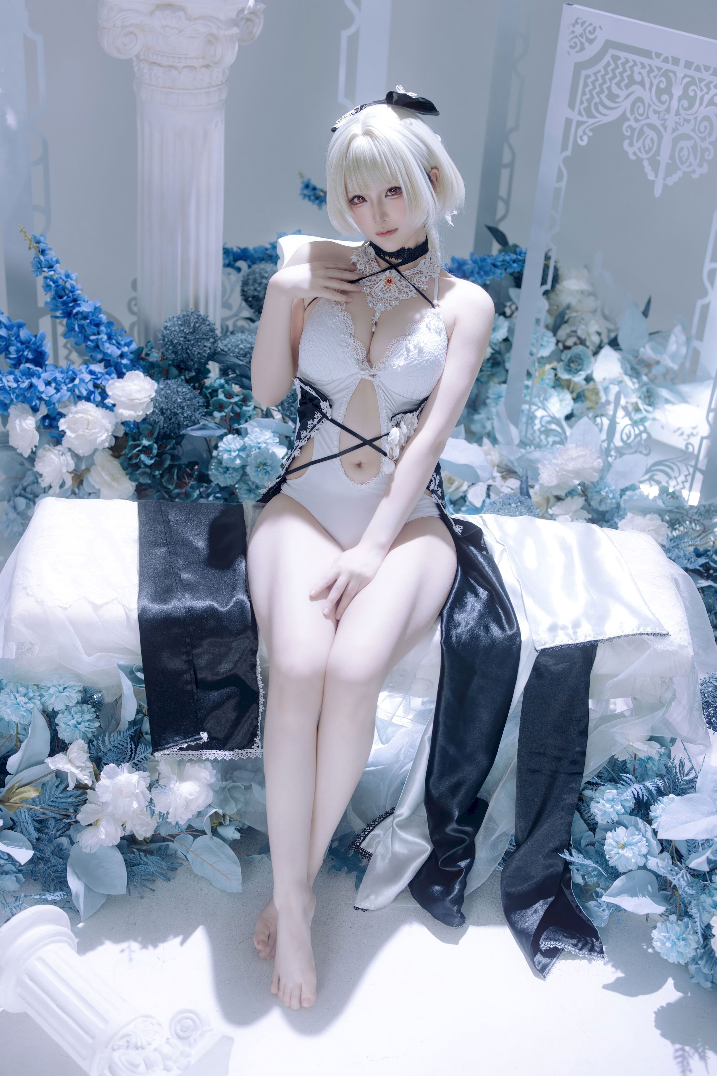 Yuyu - Azur Lane Awesome Fan Dress