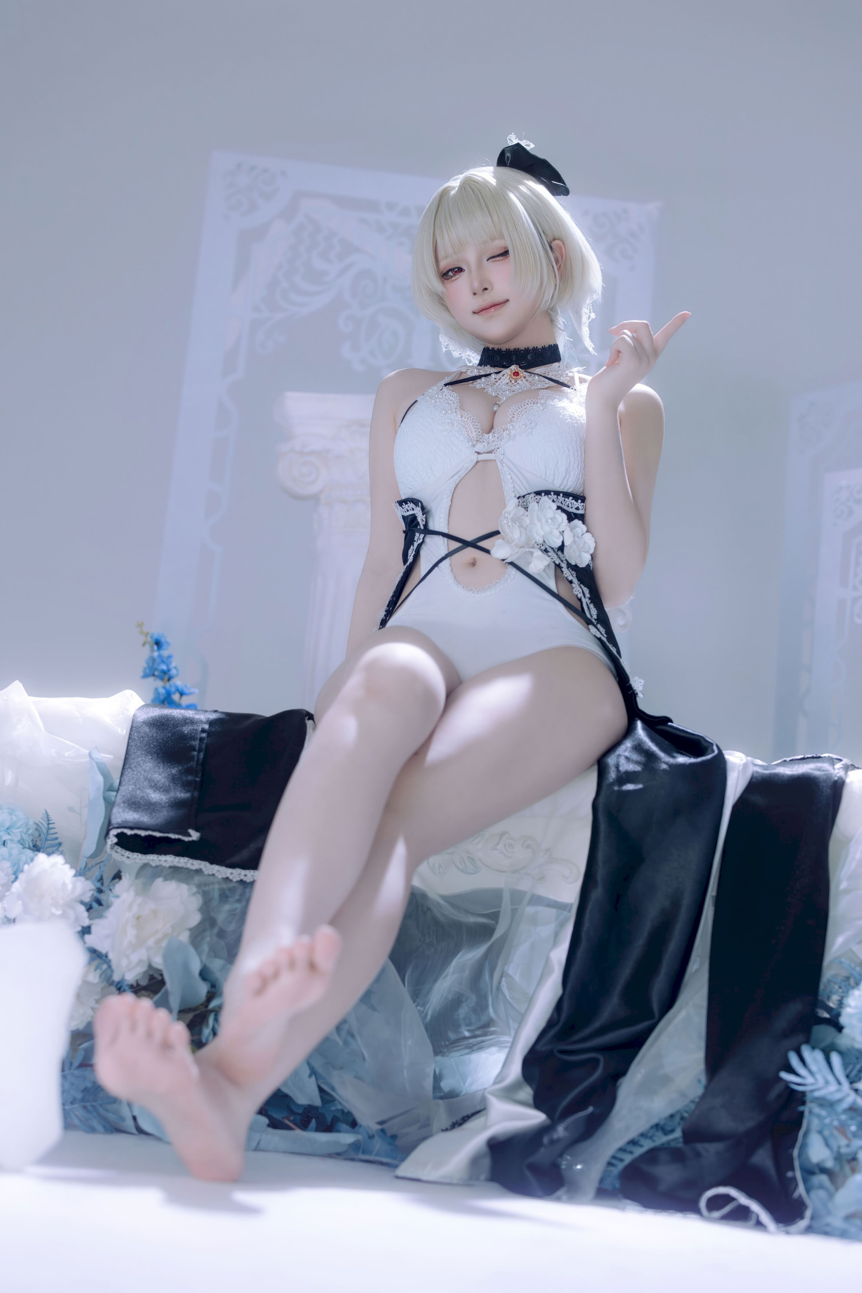 Yuyu - Azur Lane Awesome Fan Dress