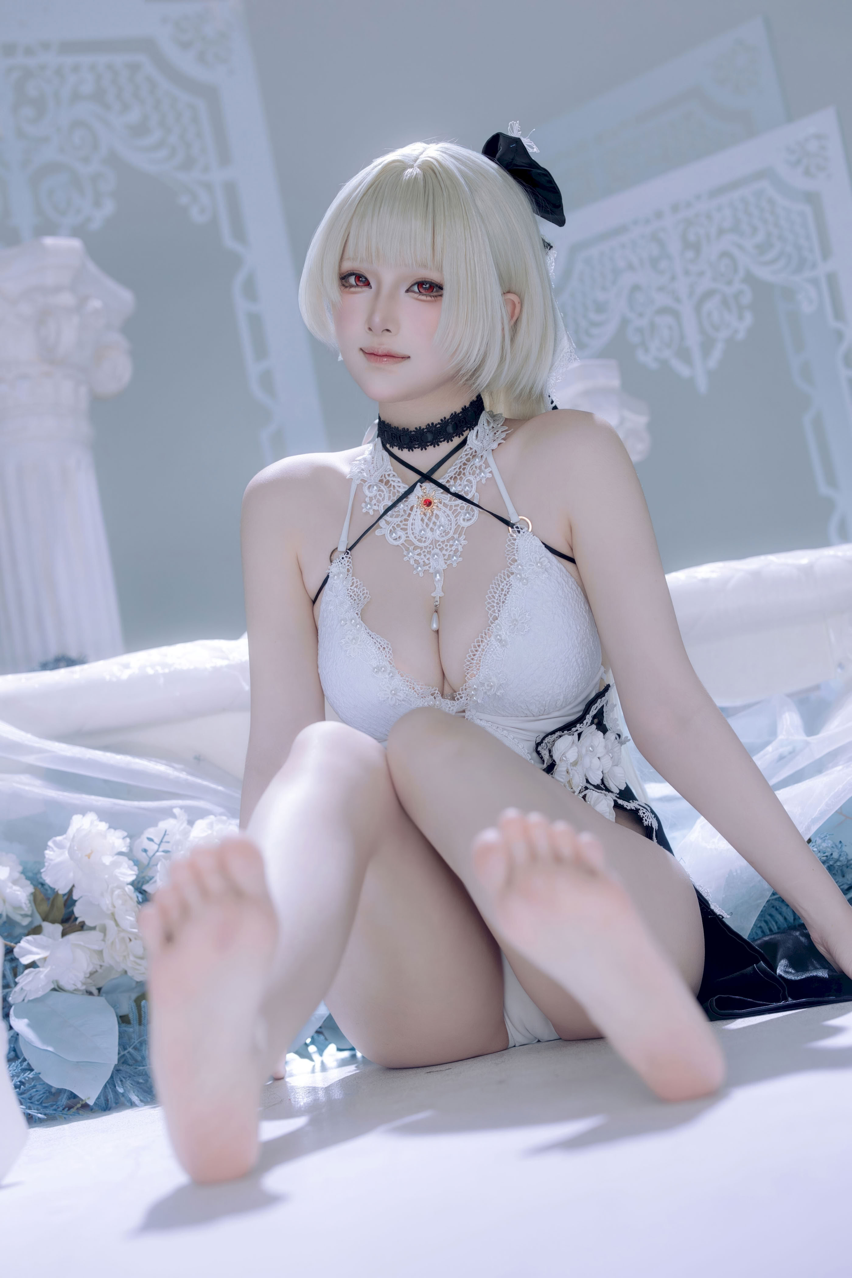 Yuyu - Azur Lane Awesome Fan Dress