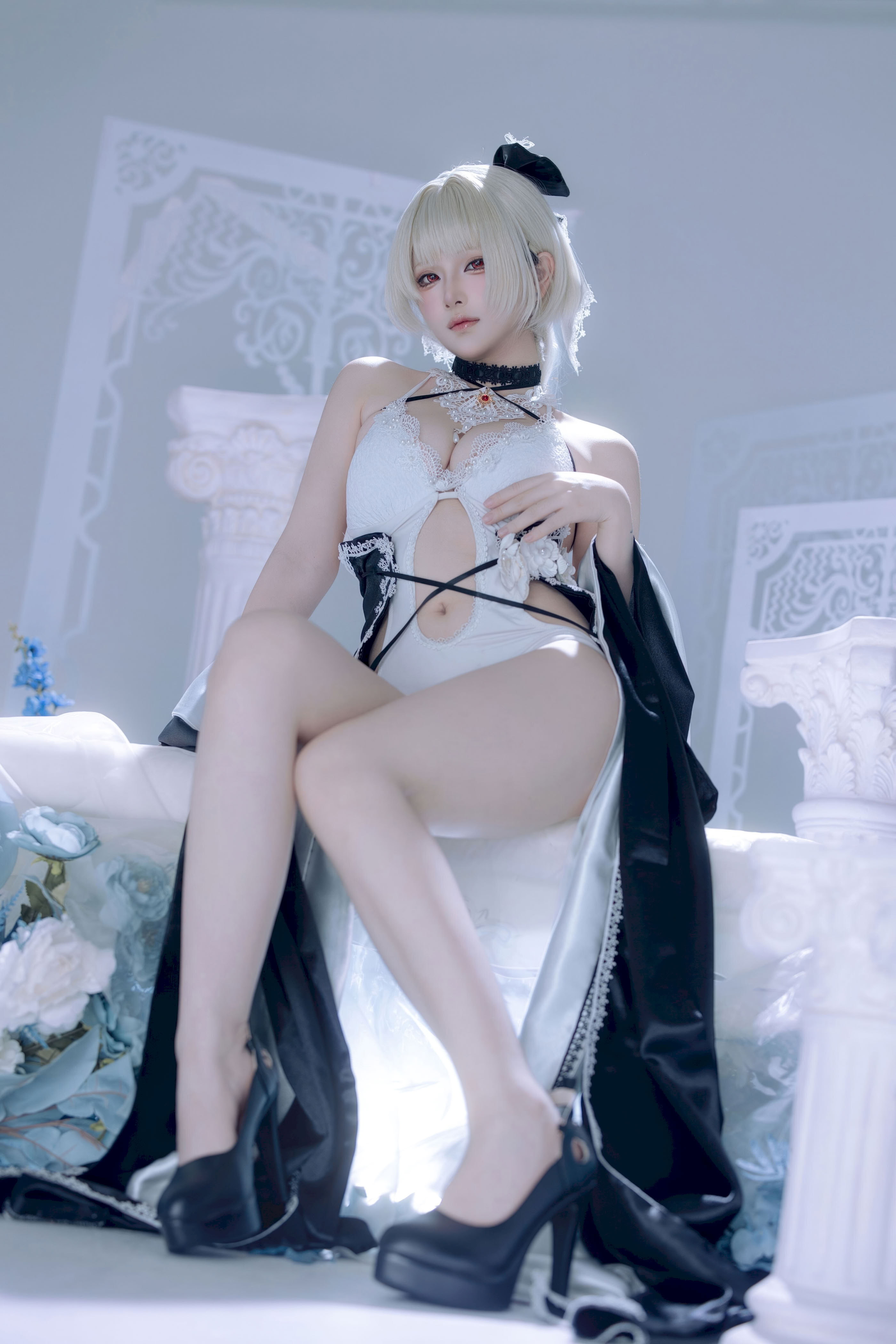 Yuyu - Azur Lane Awesome Fan Dress