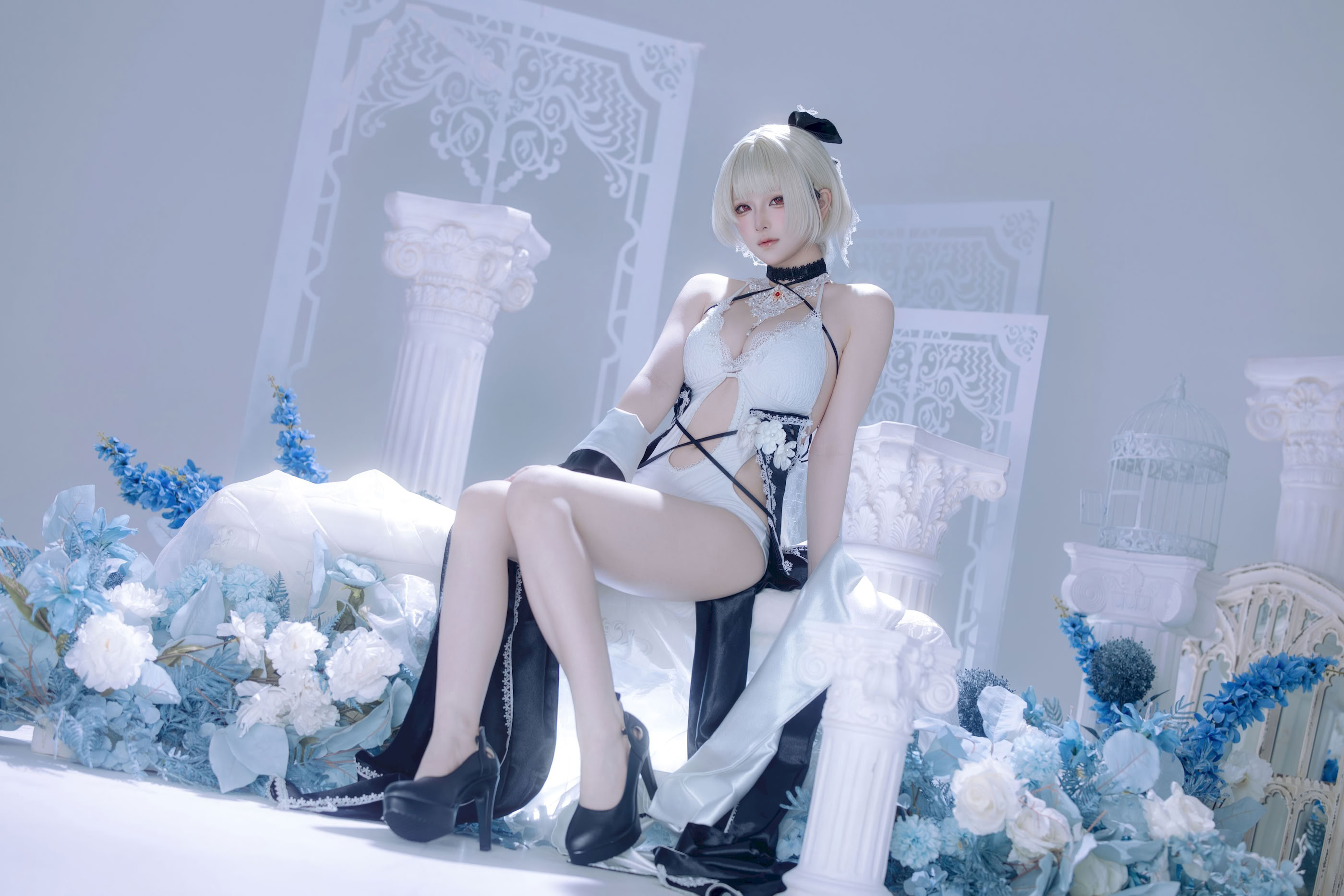 Yuyu - Azur Lane Awesome Fan Dress