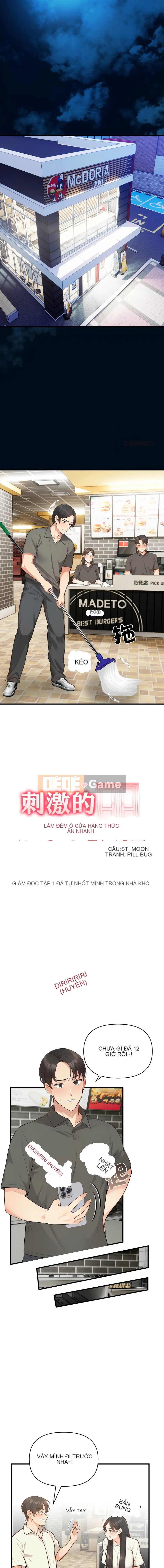 Ca đêm thú vị tại nhà hàng thức ăn nhanh Chương 1-5