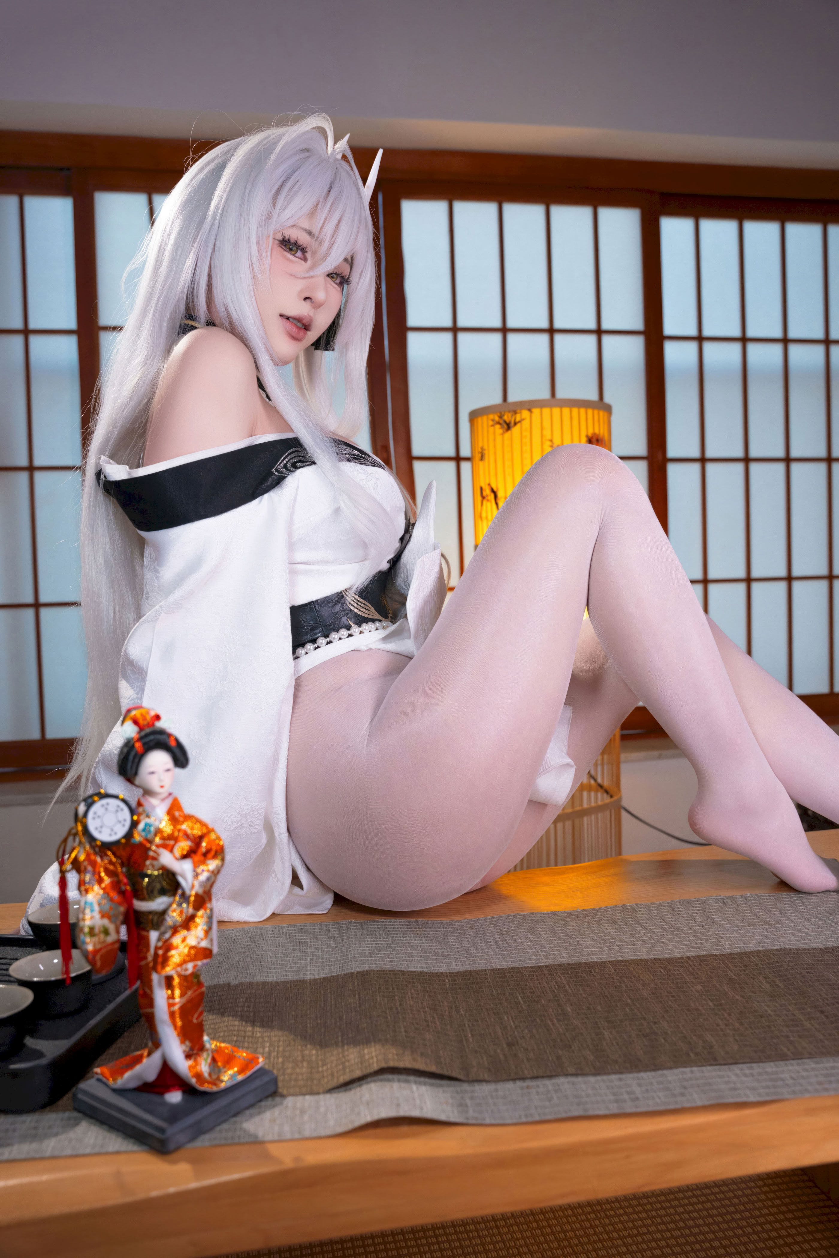 Yuno Shimizu - Azur Lane Hakuho kimono