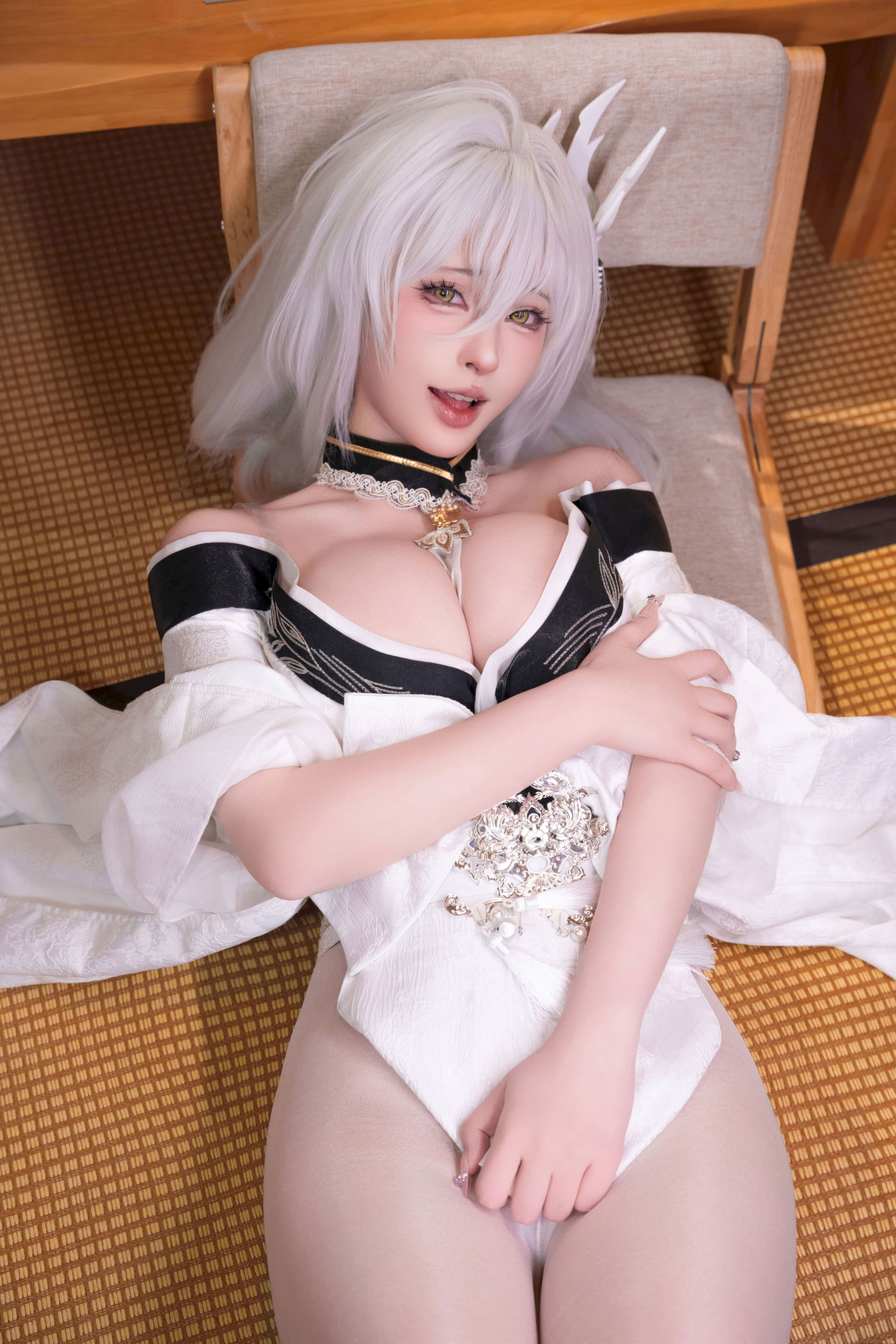 Yuno Shimizu - Azur Lane Hakuho kimono