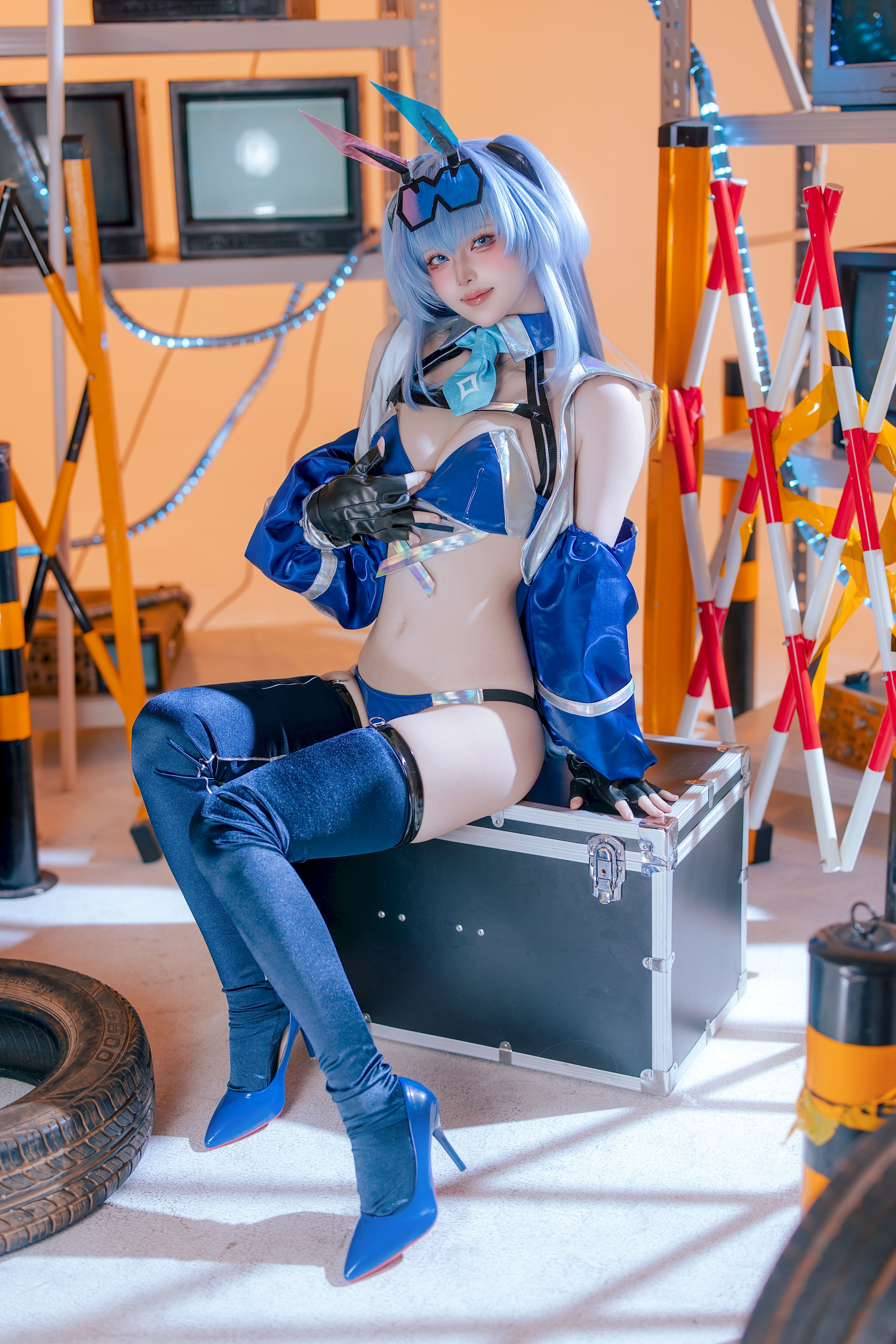 Yuyu - Bộ đồ đua xe Azur Lane Garden