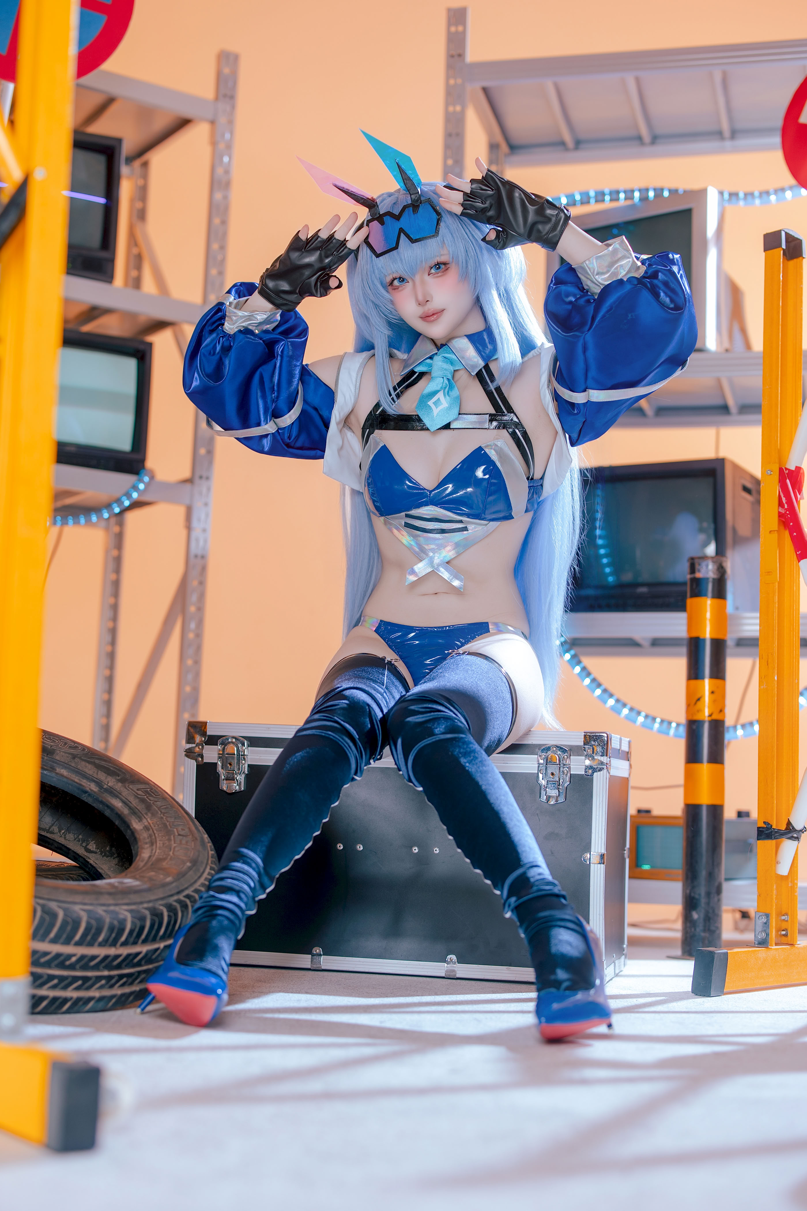 Yuyu - Bộ đồ đua xe Azur Lane Garden