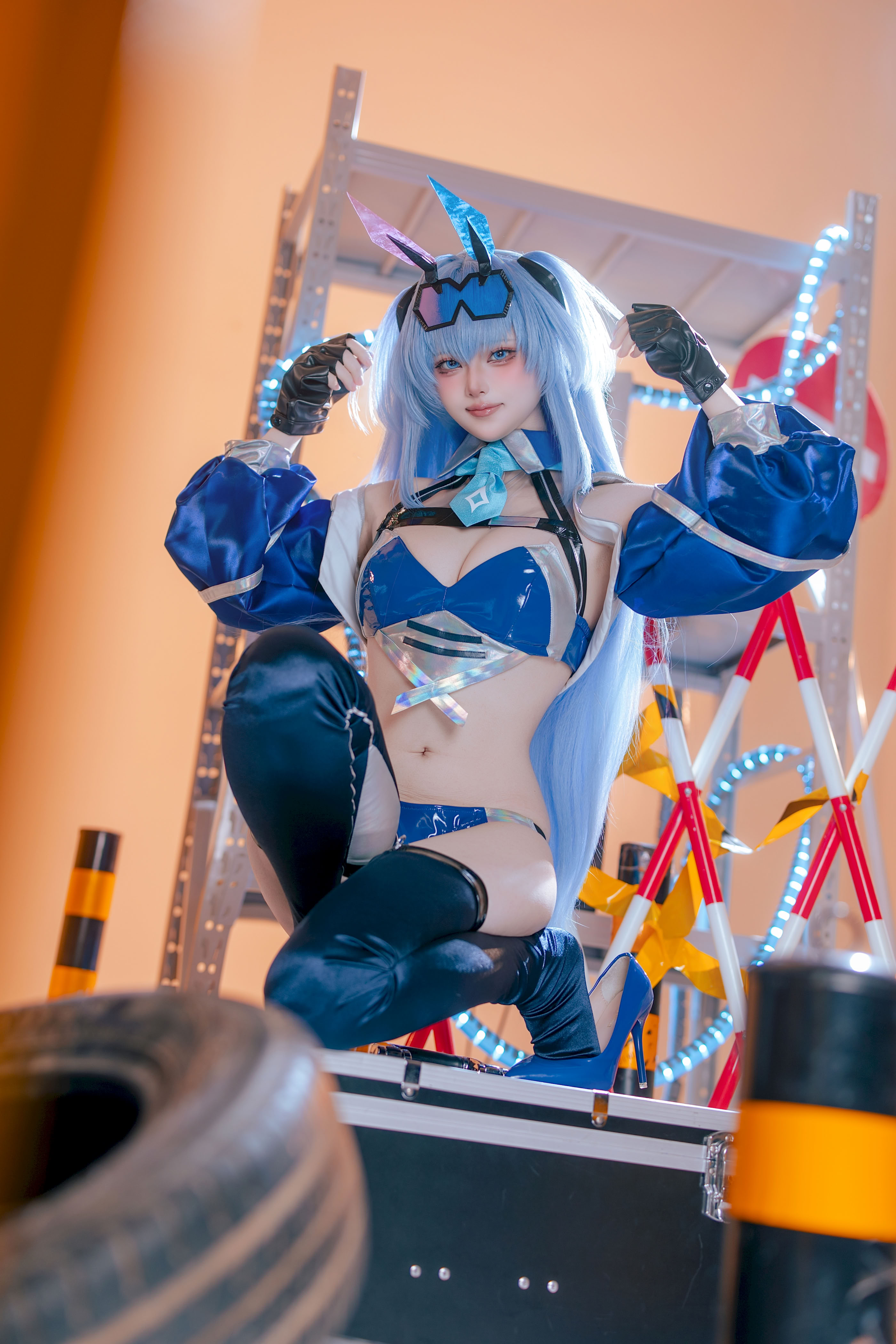 Yuyu - Bộ đồ đua xe Azur Lane Garden