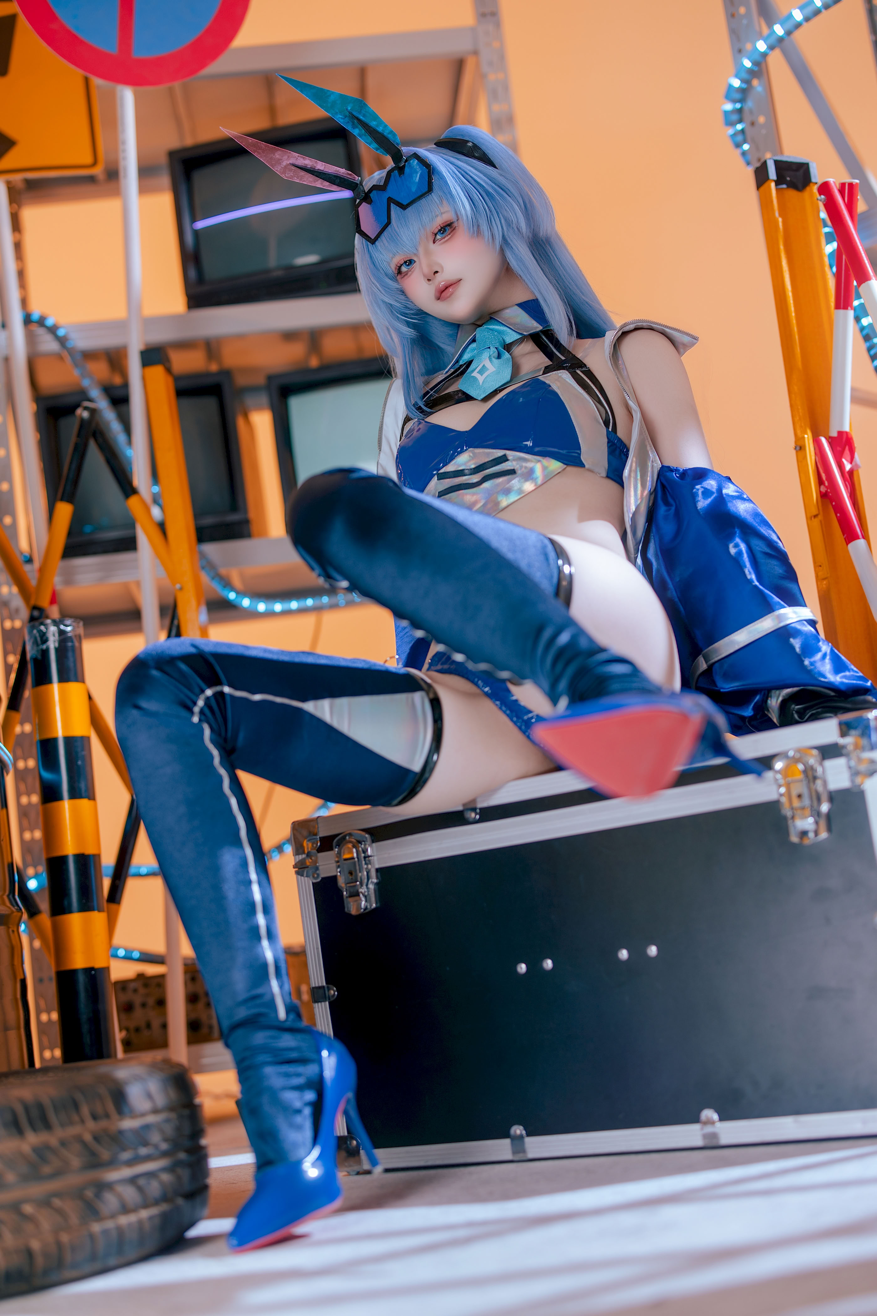 Yuyu - Bộ đồ đua xe Azur Lane Garden