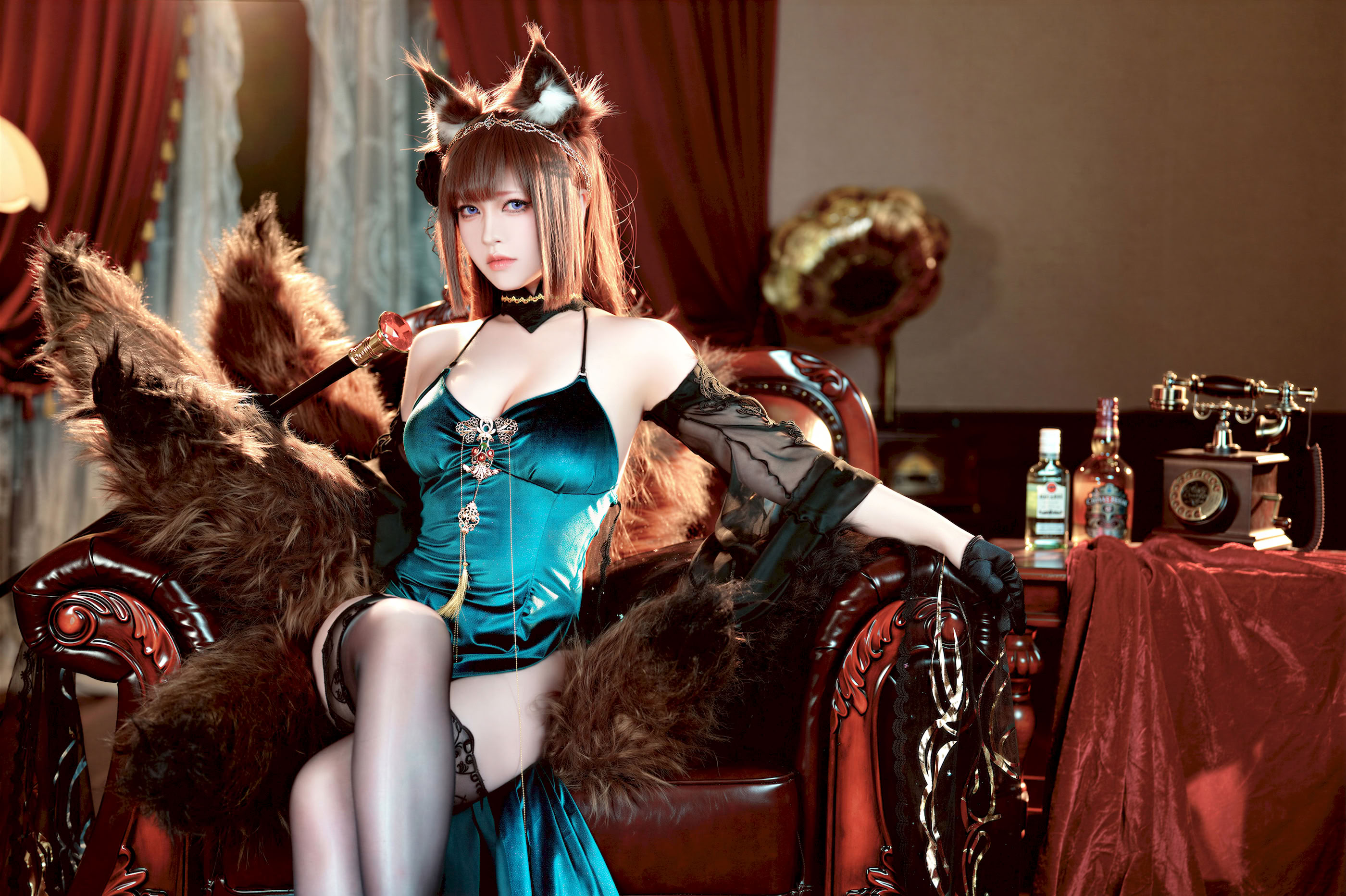 Coser@半半子: Azur Lane TianThành Yuzao Luan