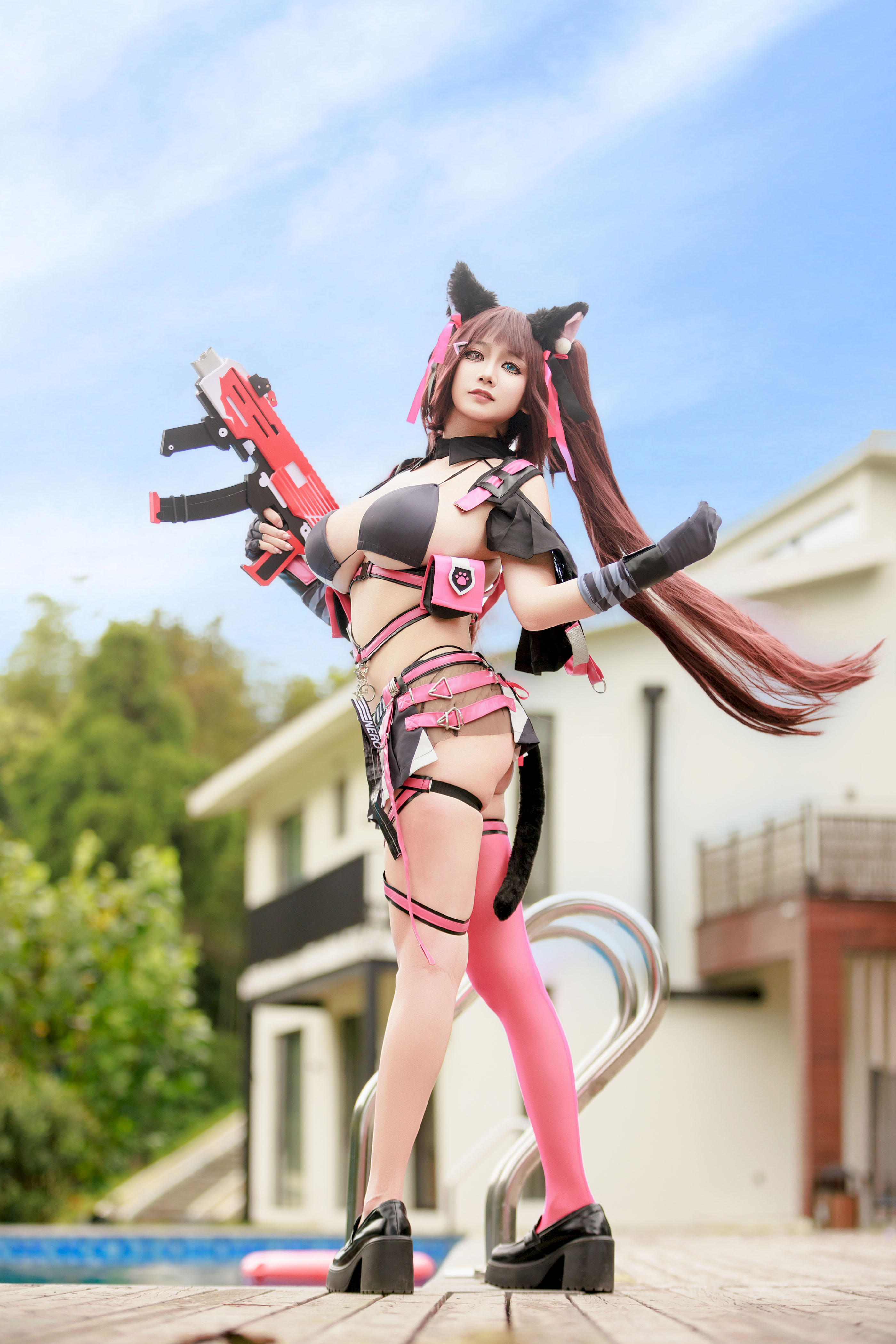 Axue Snow - Nữ thần chiến thắng Nikke Mùa hè sông Nile