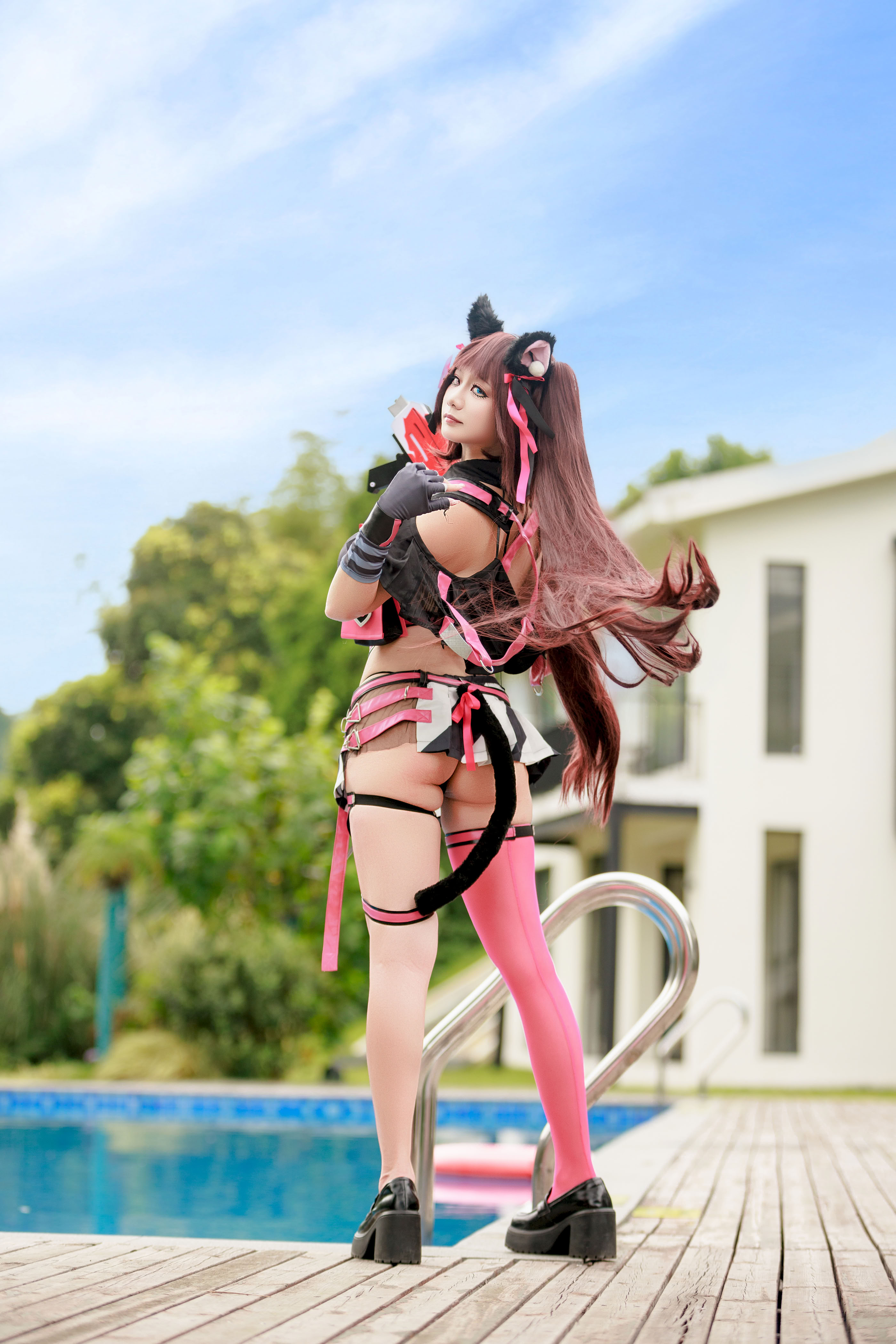 Axue Snow - Nữ thần chiến thắng Nikke Mùa hè sông Nile