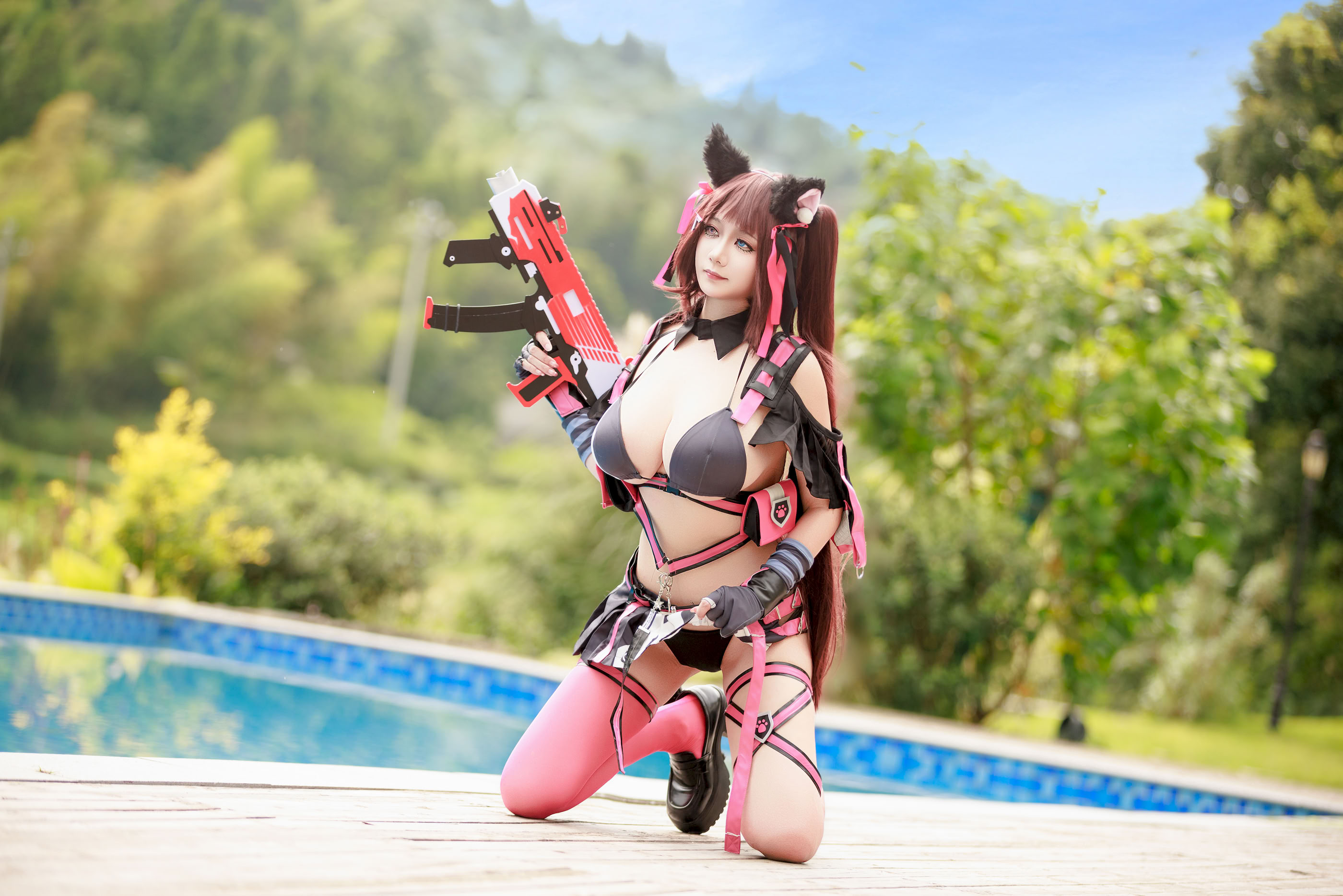 Axue Snow - Nữ thần chiến thắng Nikke Mùa hè sông Nile