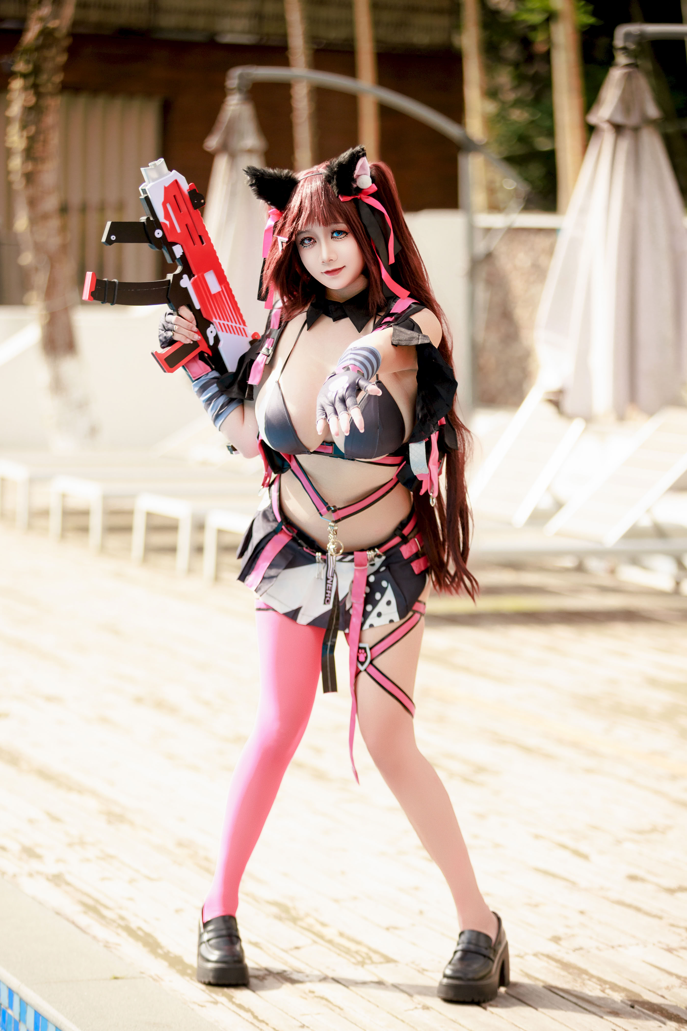 Axue Snow - Nữ thần chiến thắng Nikke Mùa hè sông Nile