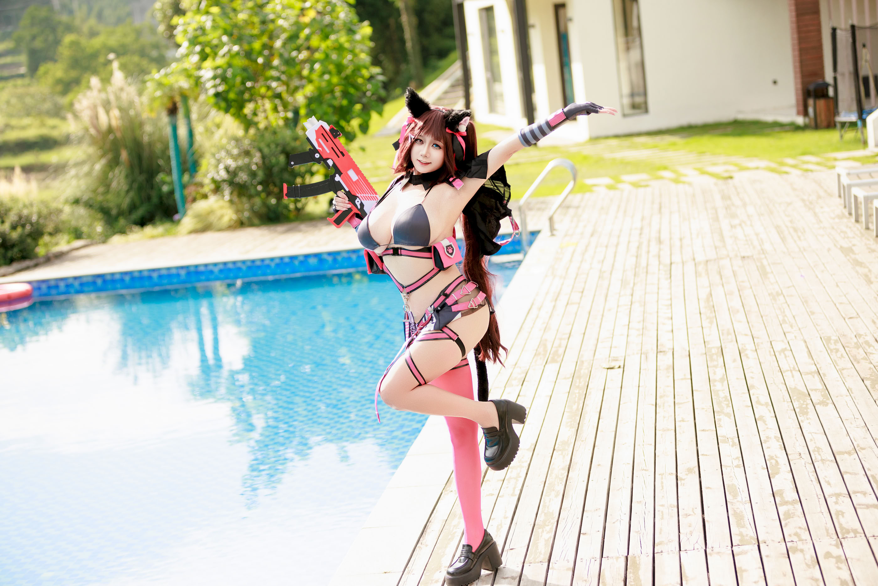 Axue Snow - Nữ thần chiến thắng Nikke Mùa hè sông Nile