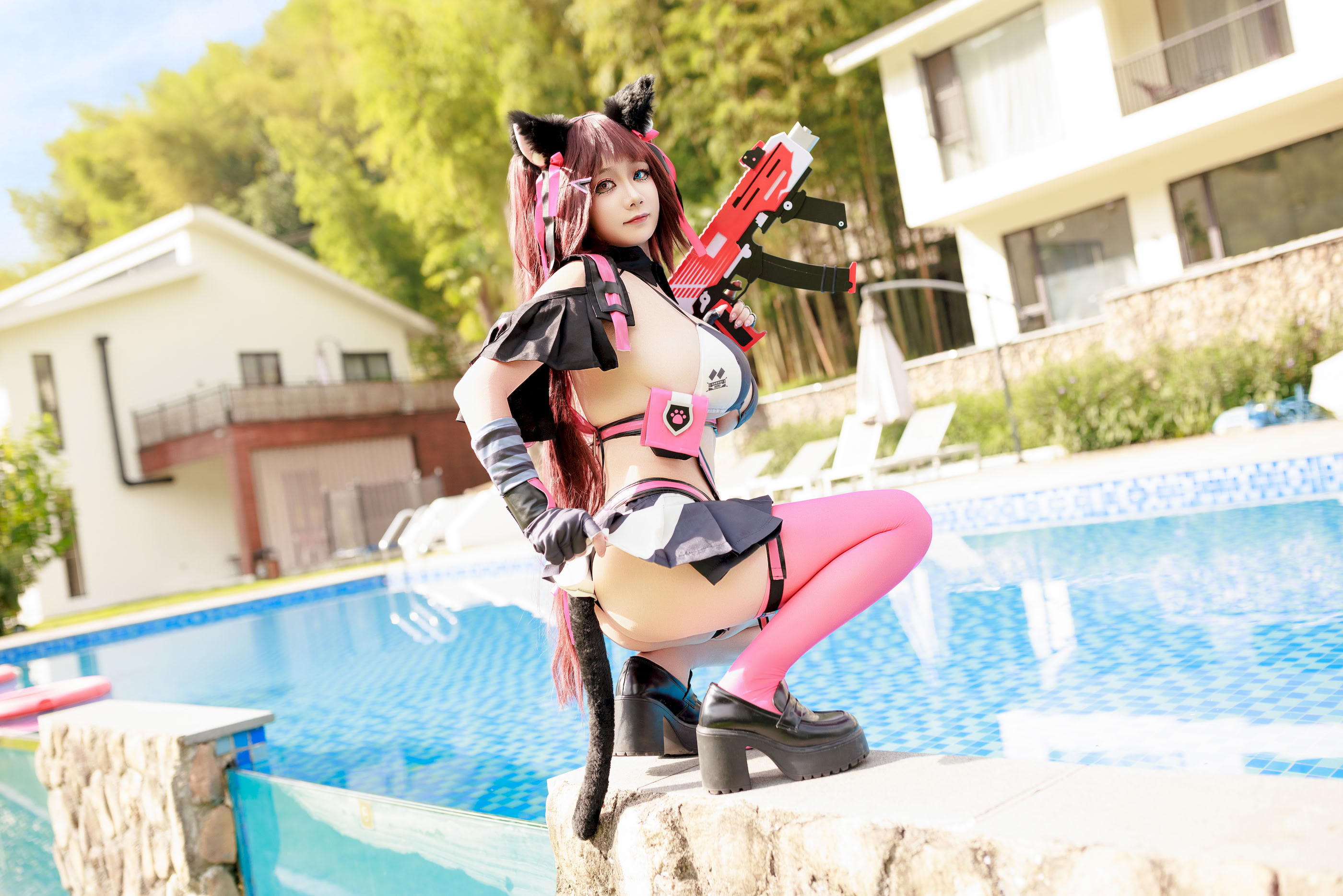 Axue Snow - Nữ thần chiến thắng Nikke Mùa hè sông Nile