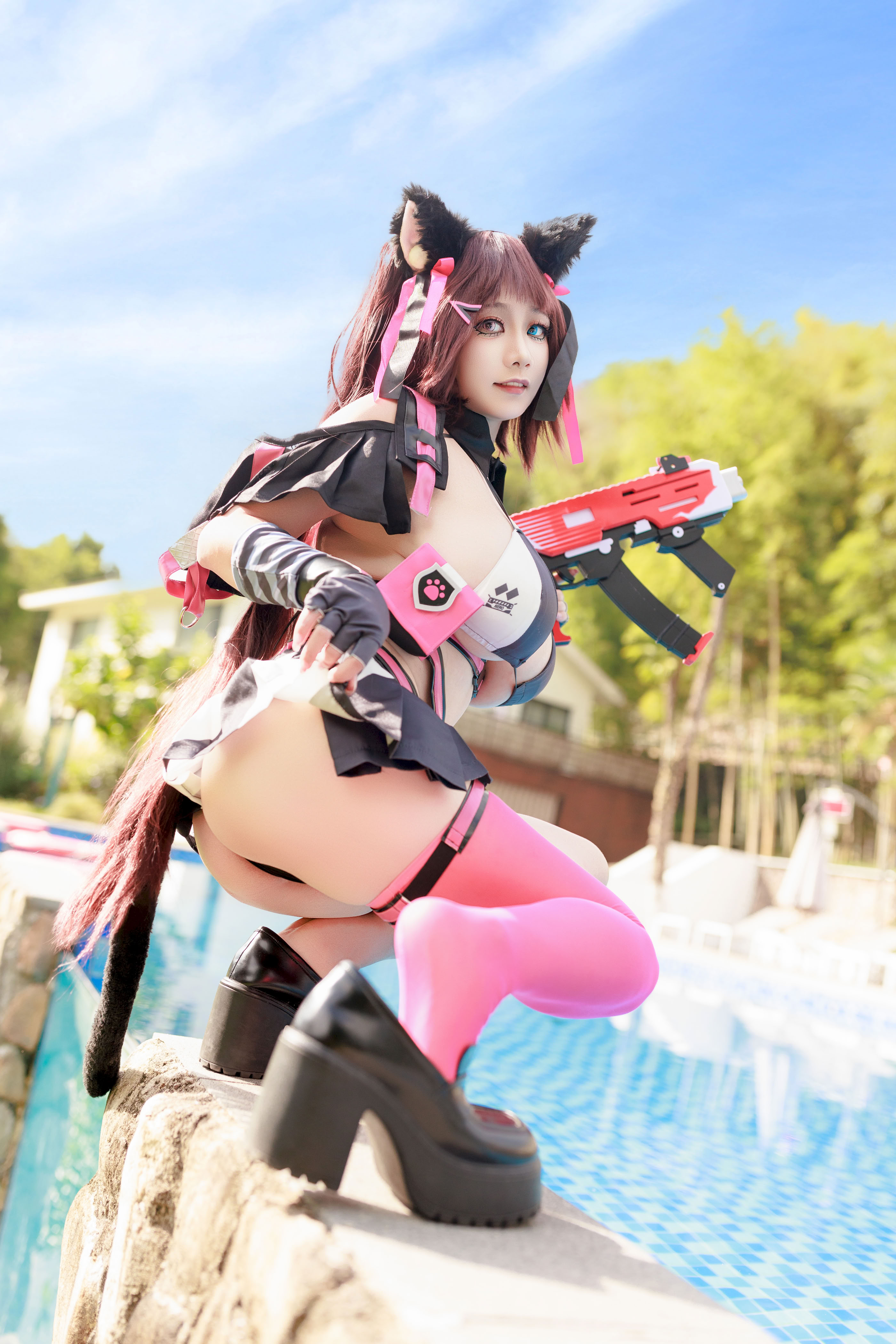 Axue Snow - Nữ thần chiến thắng Nikke Mùa hè sông Nile