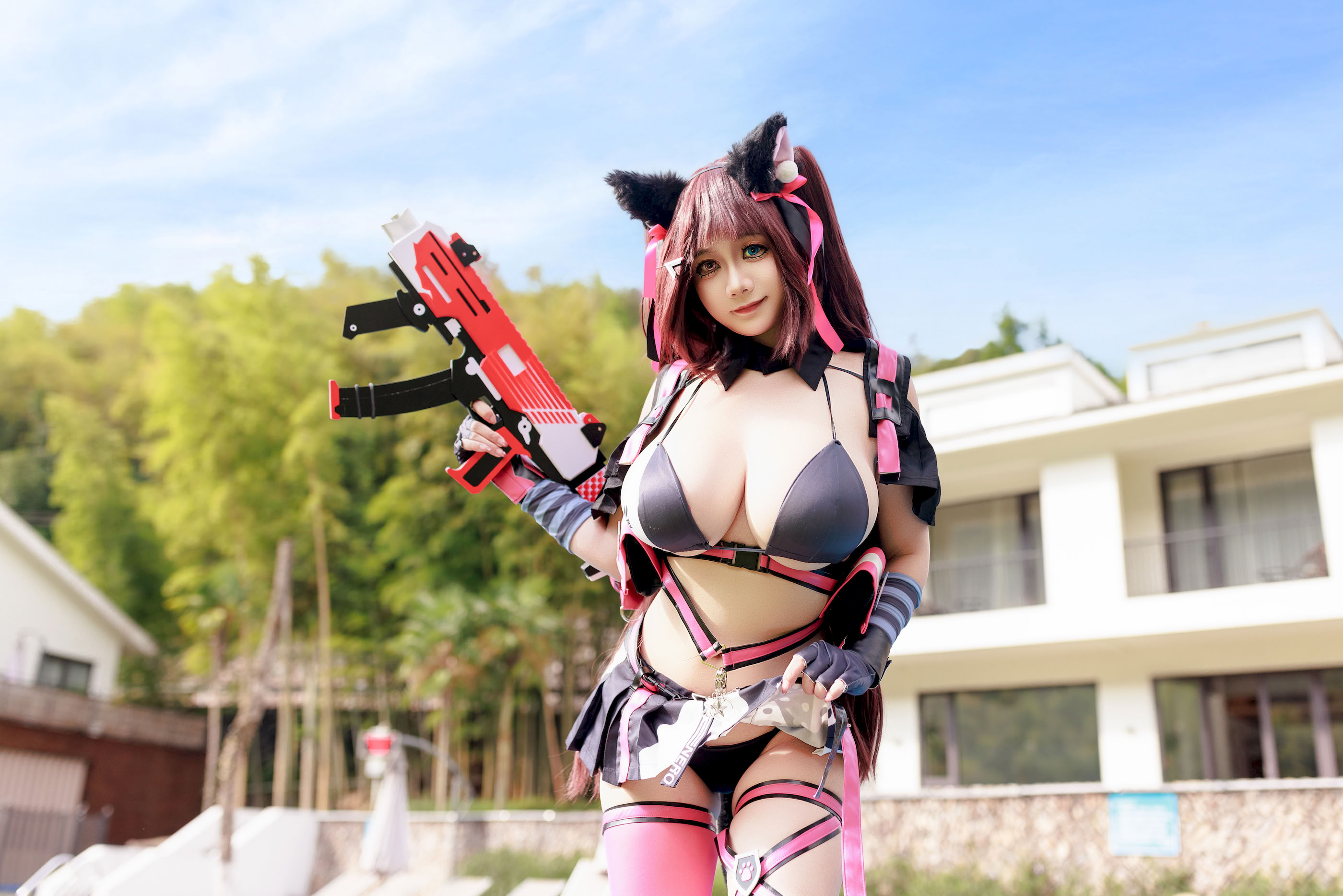 Axue Snow - Nữ thần chiến thắng Nikke Mùa hè sông Nile