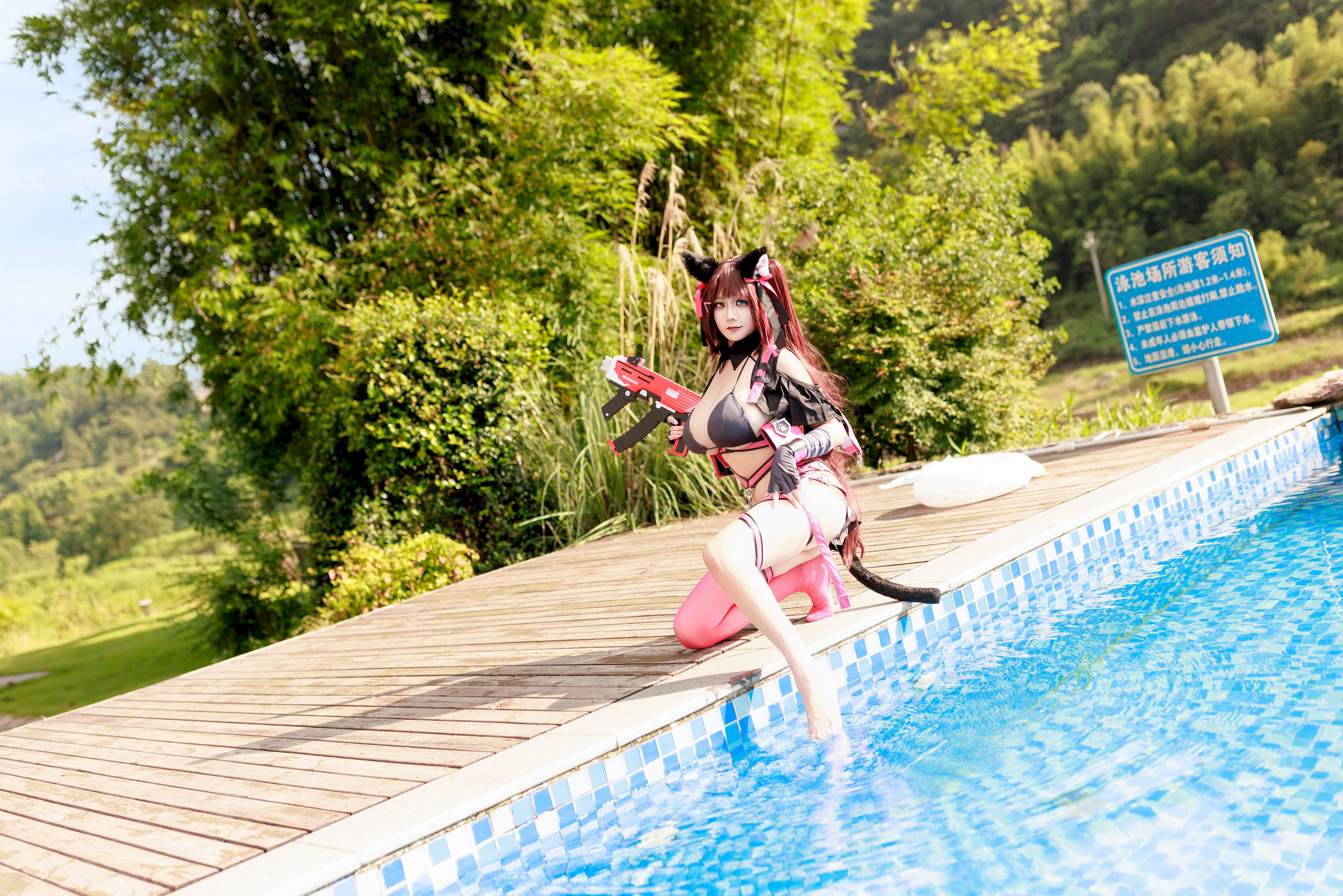 Axue Snow - Nữ thần chiến thắng Nikke Mùa hè sông Nile