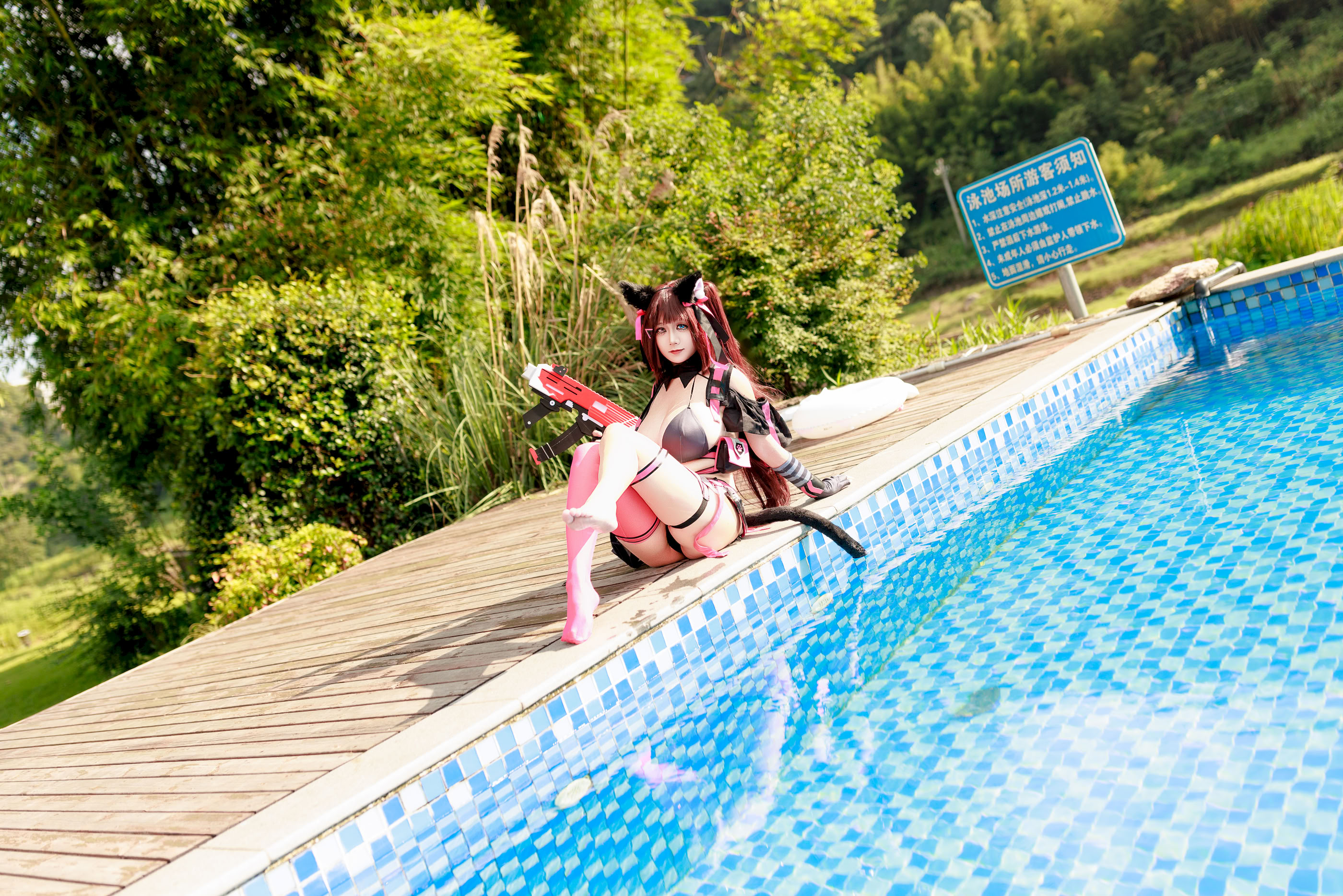 Axue Snow - Nữ thần chiến thắng Nikke Mùa hè sông Nile