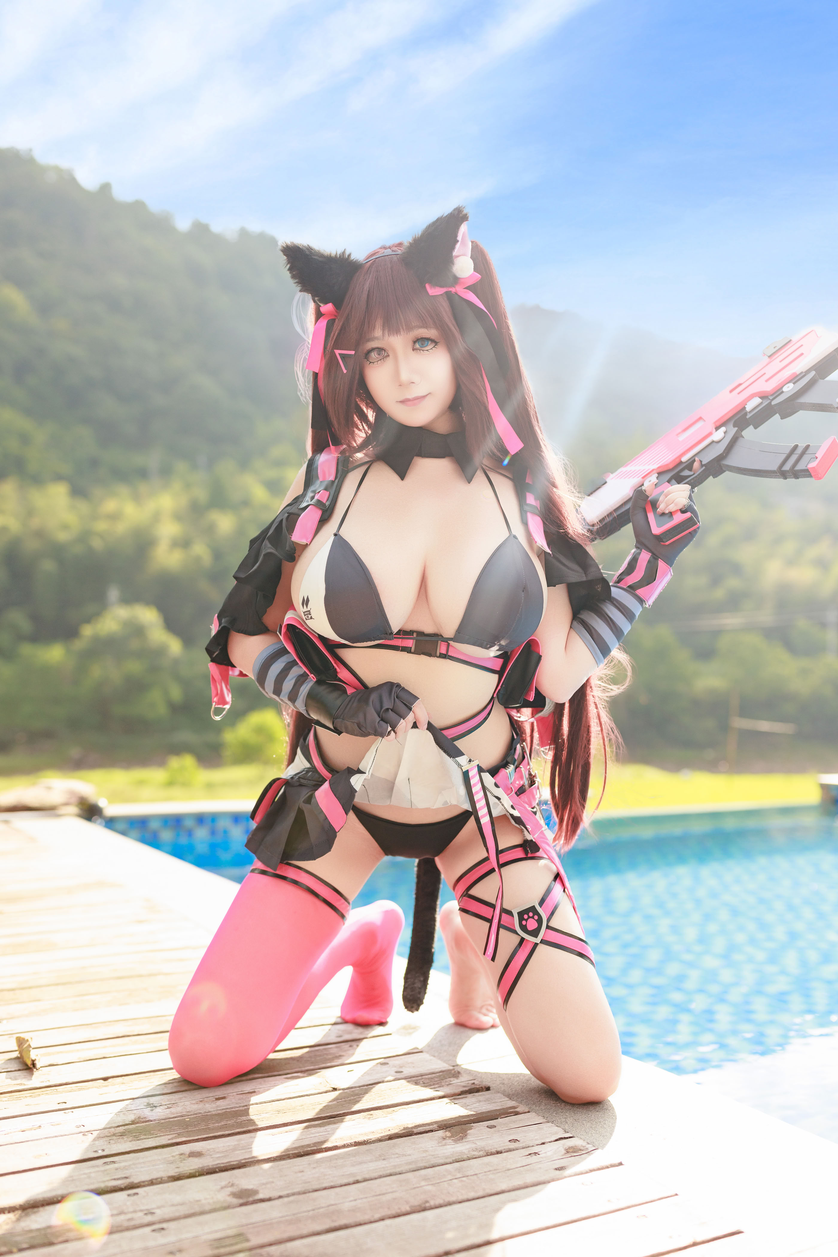 Axue Snow - Nữ thần chiến thắng Nikke Mùa hè sông Nile