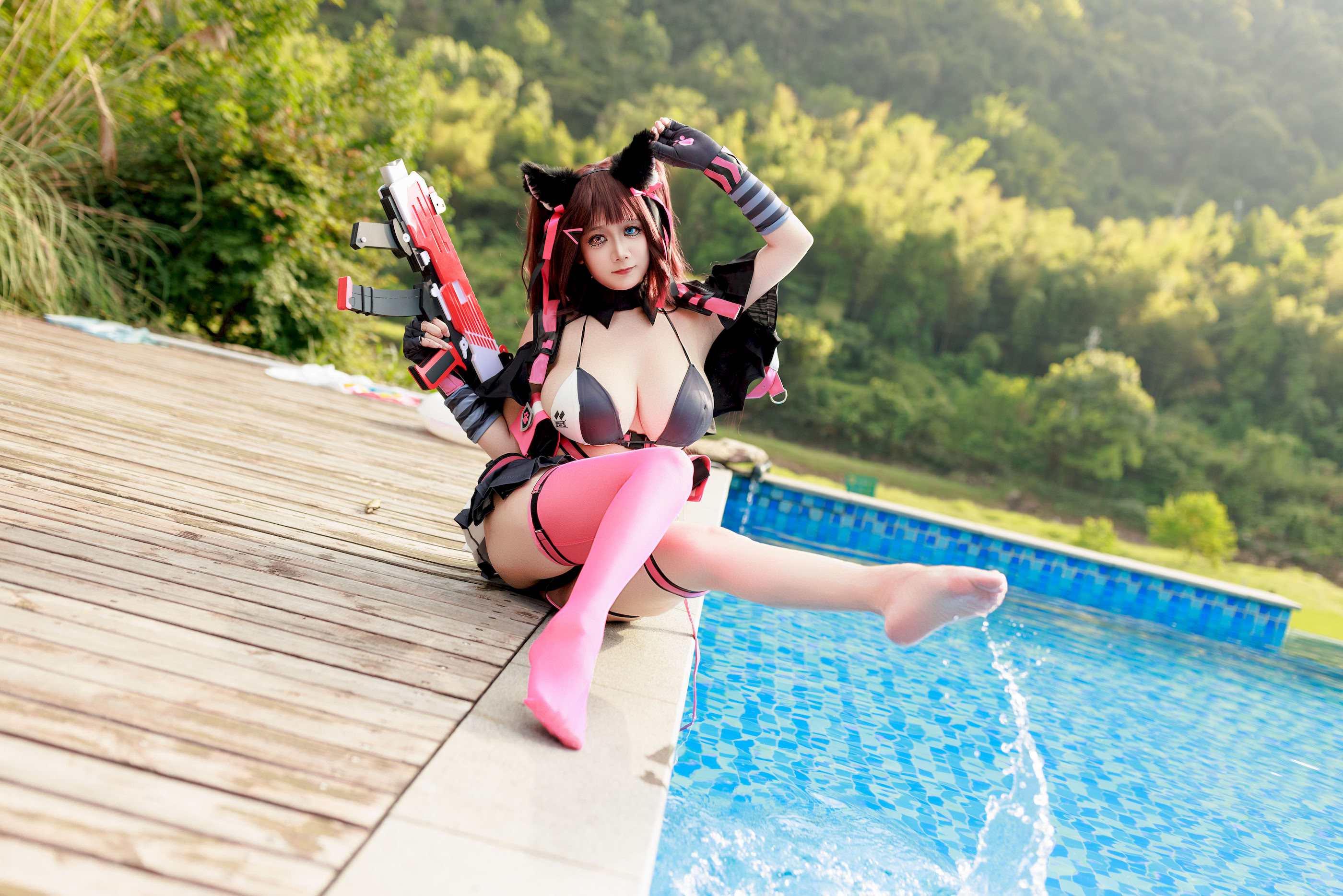 Axue Snow - Nữ thần chiến thắng Nikke Mùa hè sông Nile