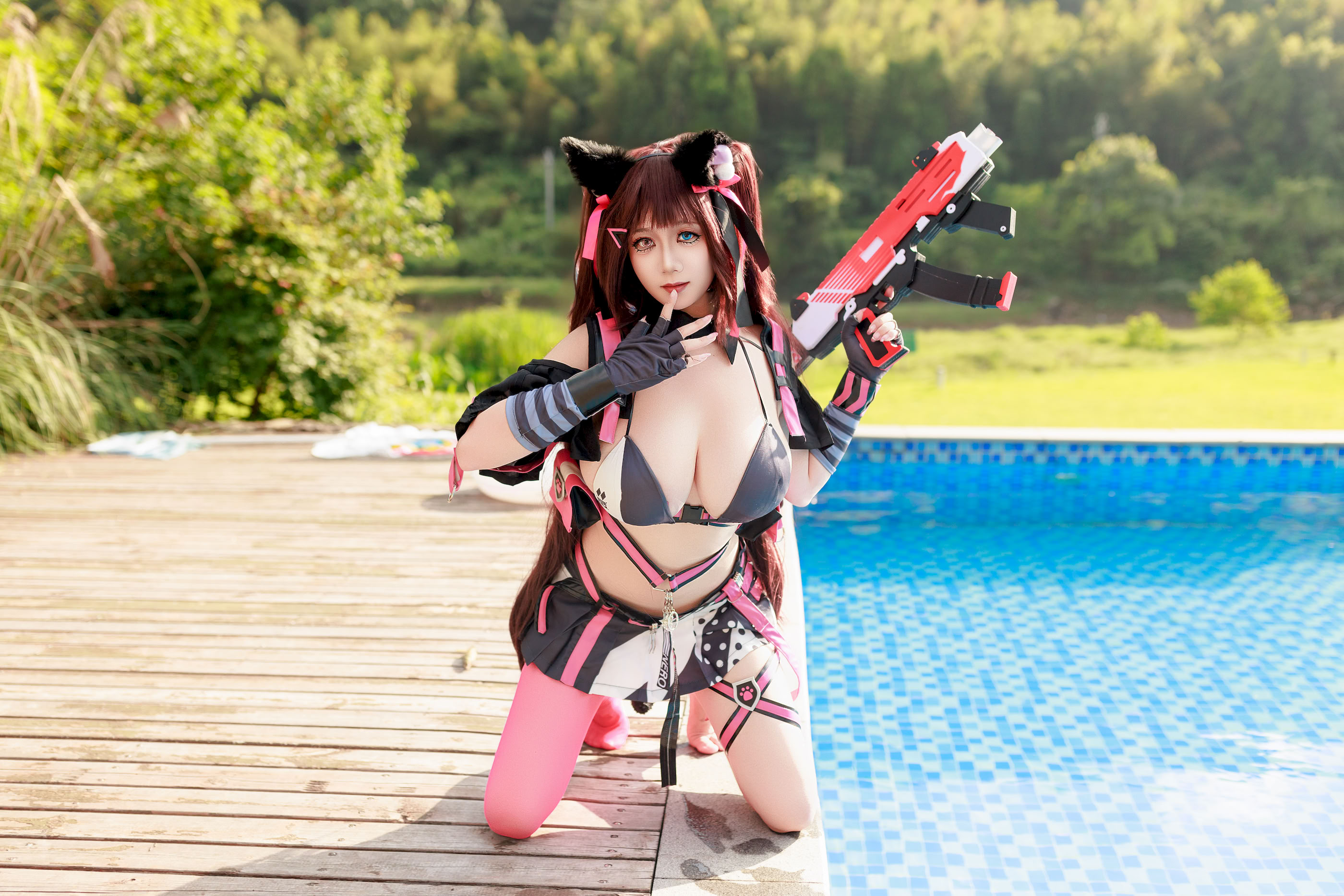 Axue Snow - Nữ thần chiến thắng Nikke Mùa hè sông Nile