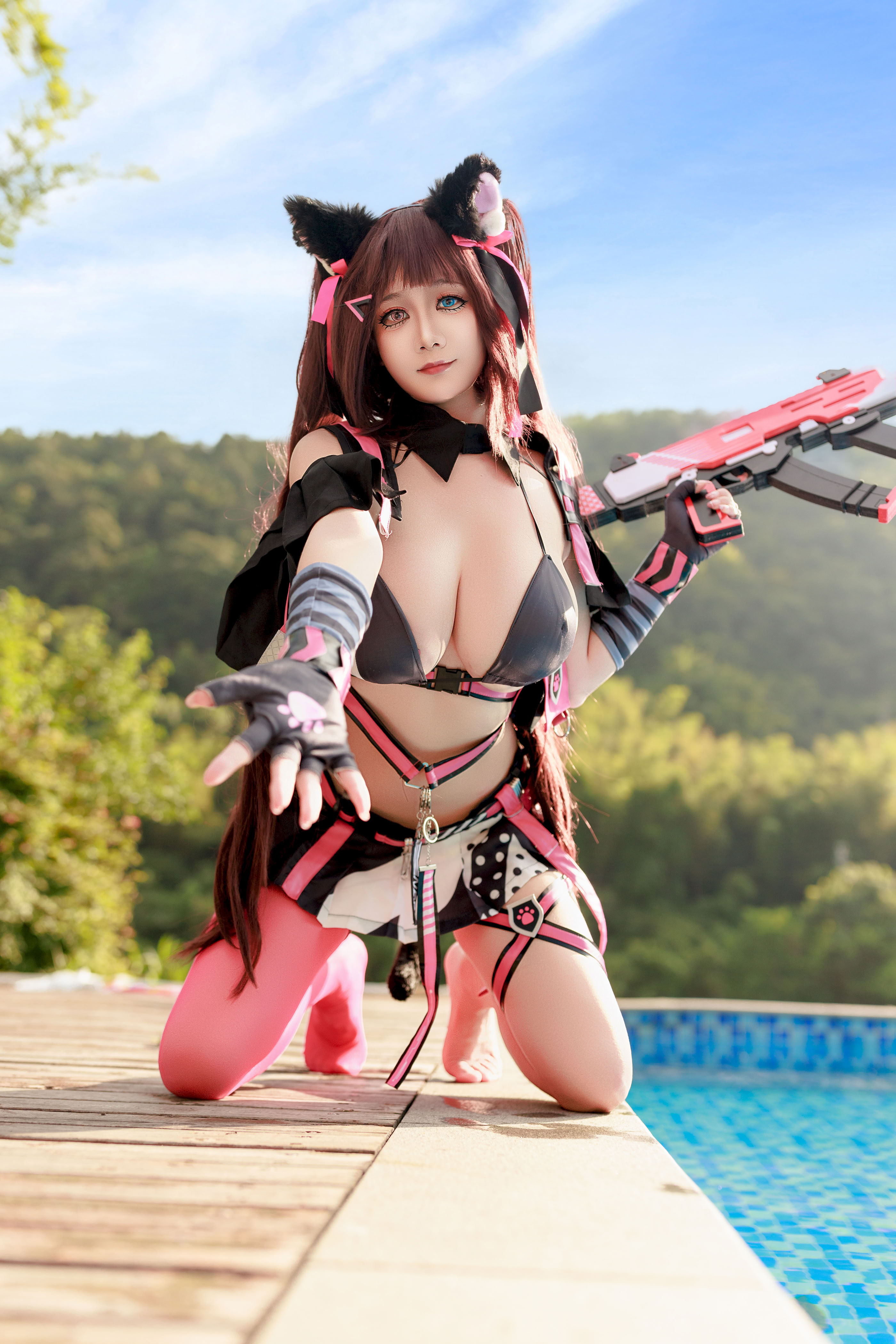 Axue Snow - Nữ thần chiến thắng Nikke Mùa hè sông Nile