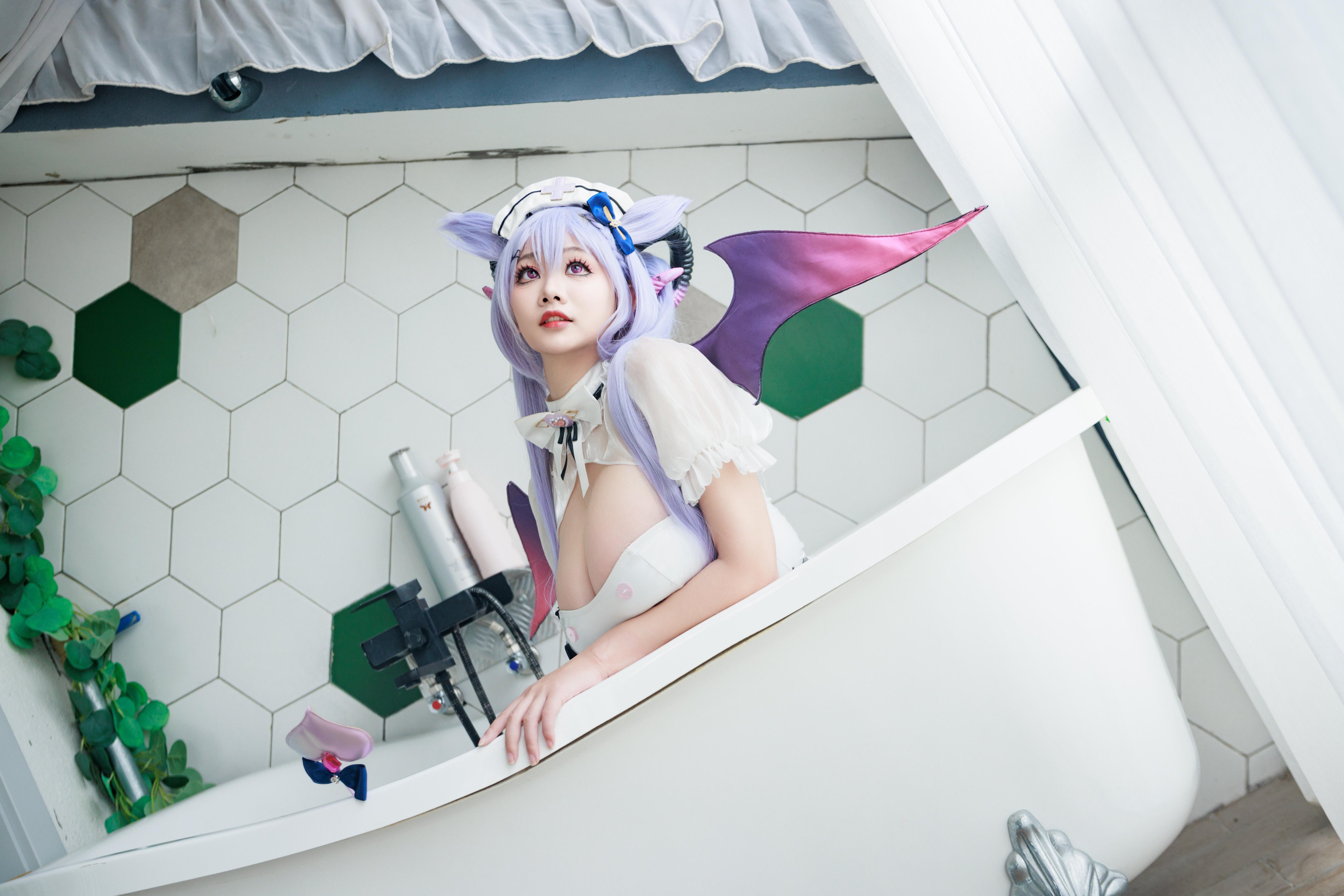 Axue Snow_yuki - Y tá Genshin Impact Keqing Succubus