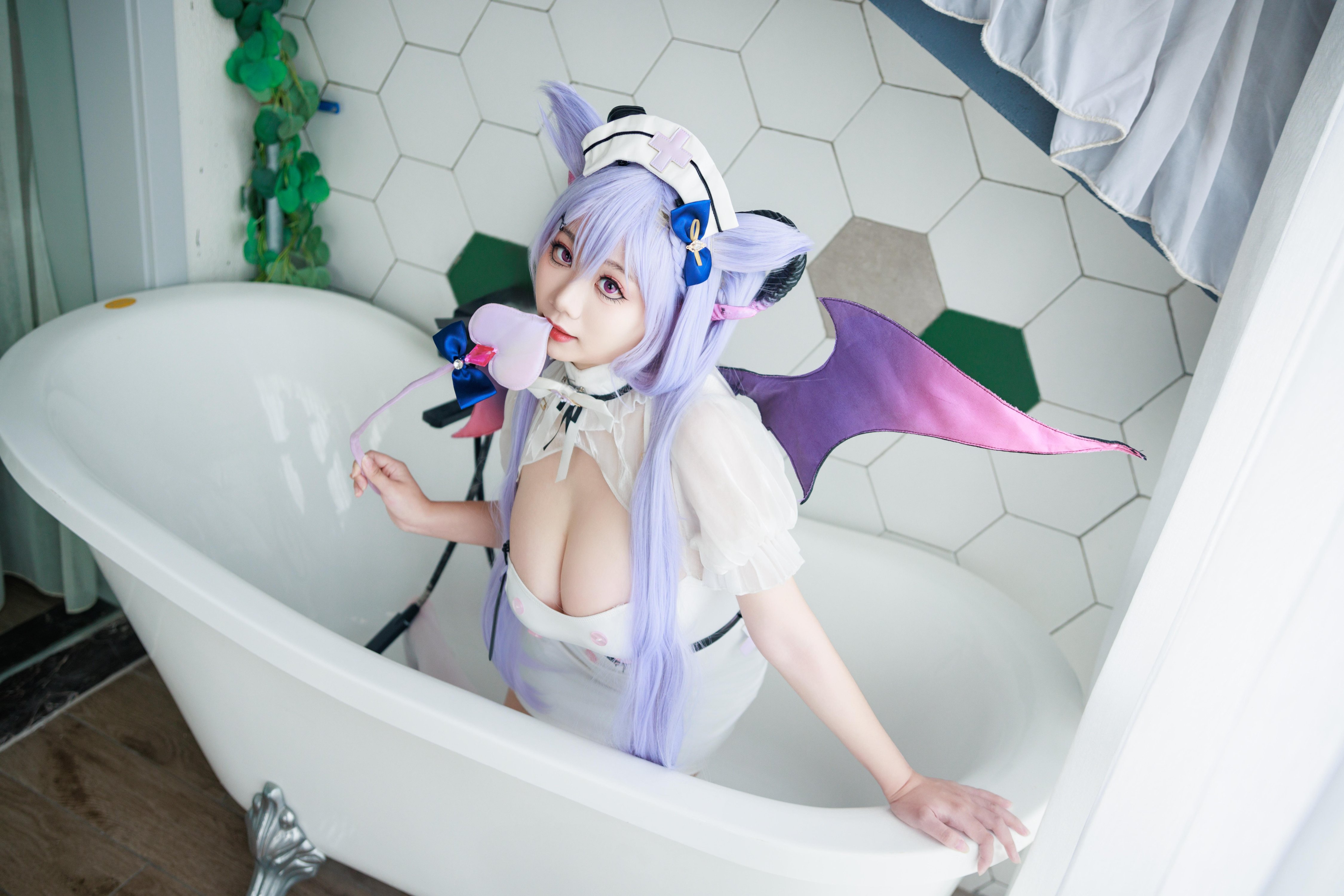 Axue Snow_yuki - Y tá Genshin Impact Keqing Succubus