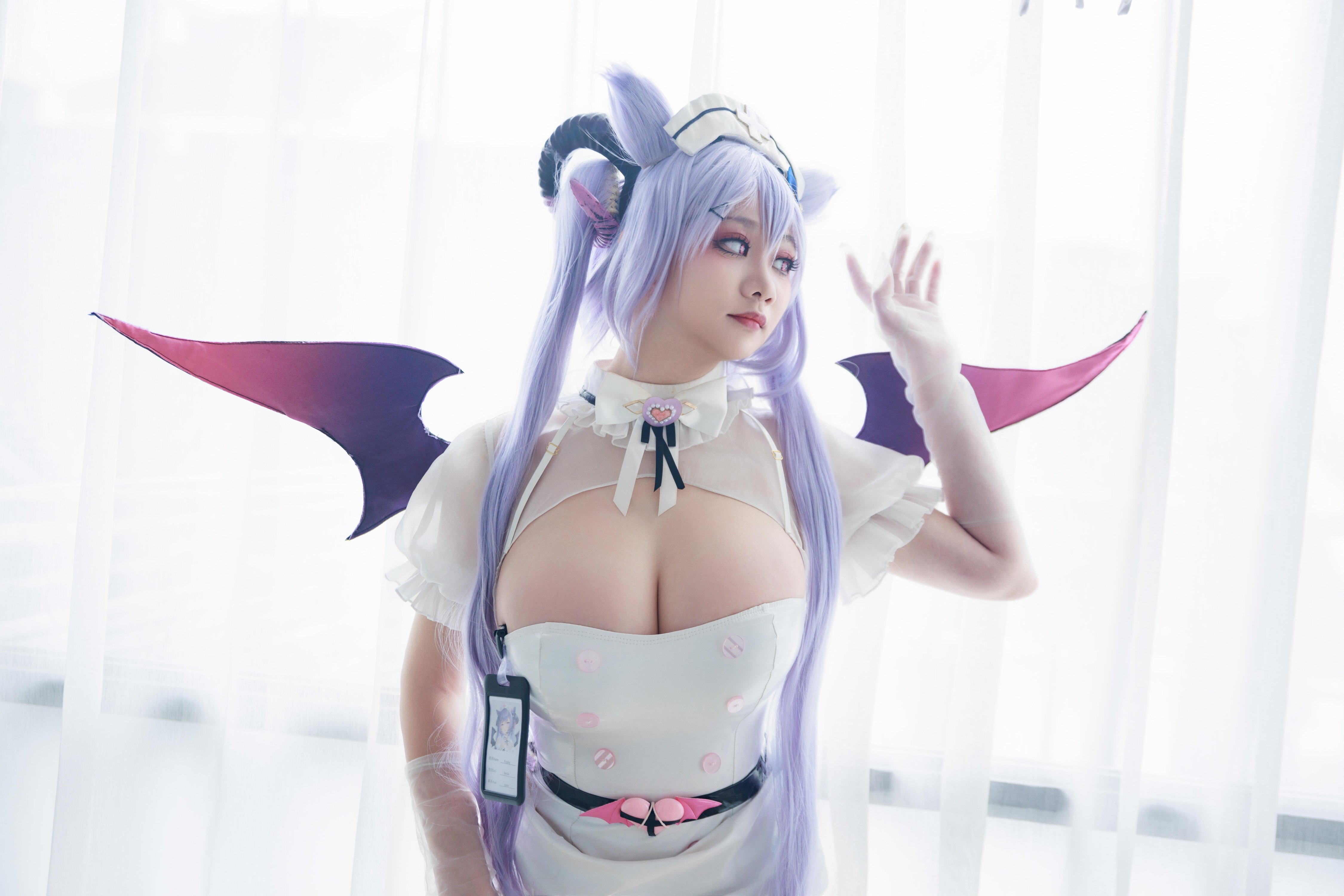 Axue Snow_yuki - Y tá Genshin Impact Keqing Succubus