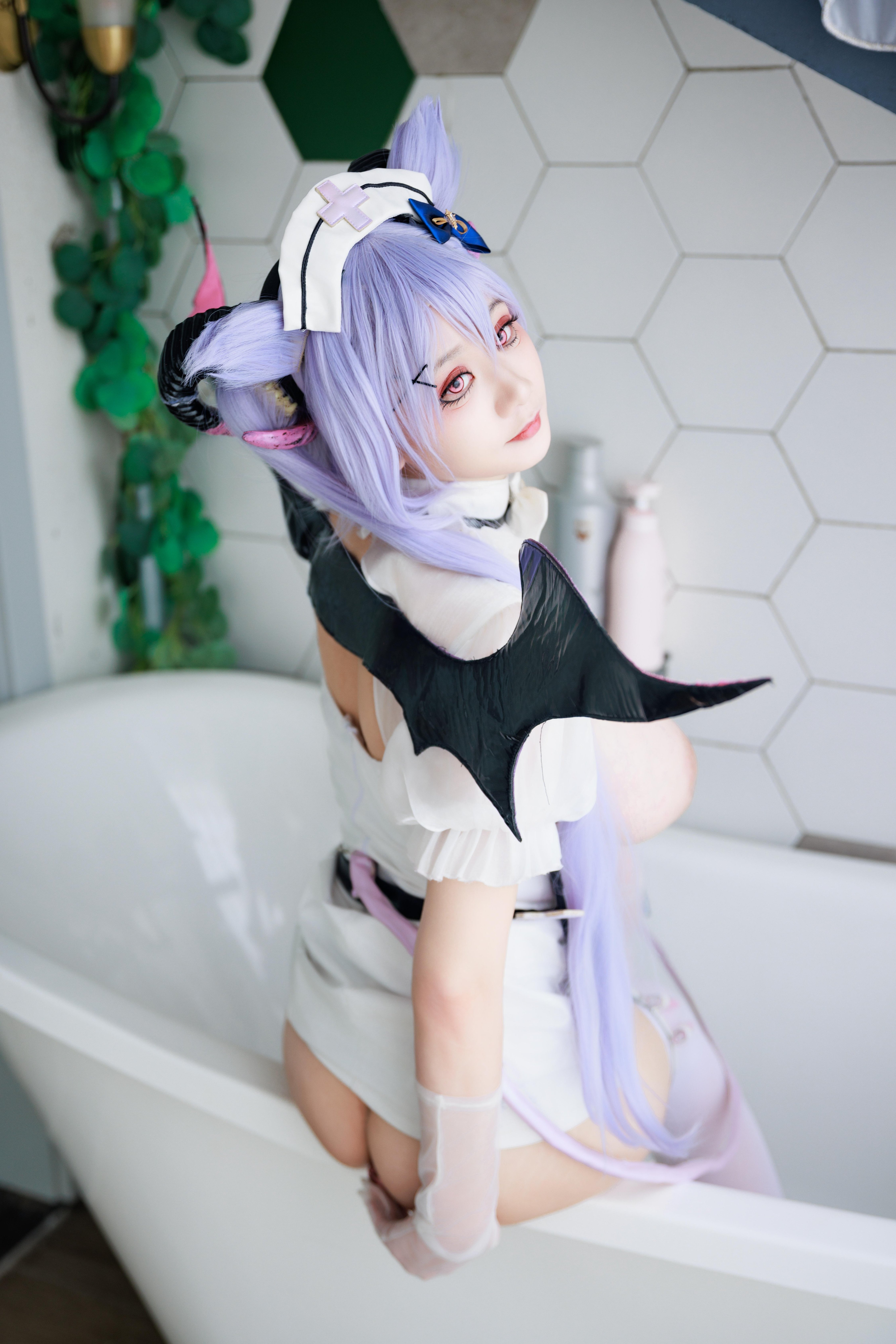 Axue Snow_yuki - Y tá Genshin Impact Keqing Succubus