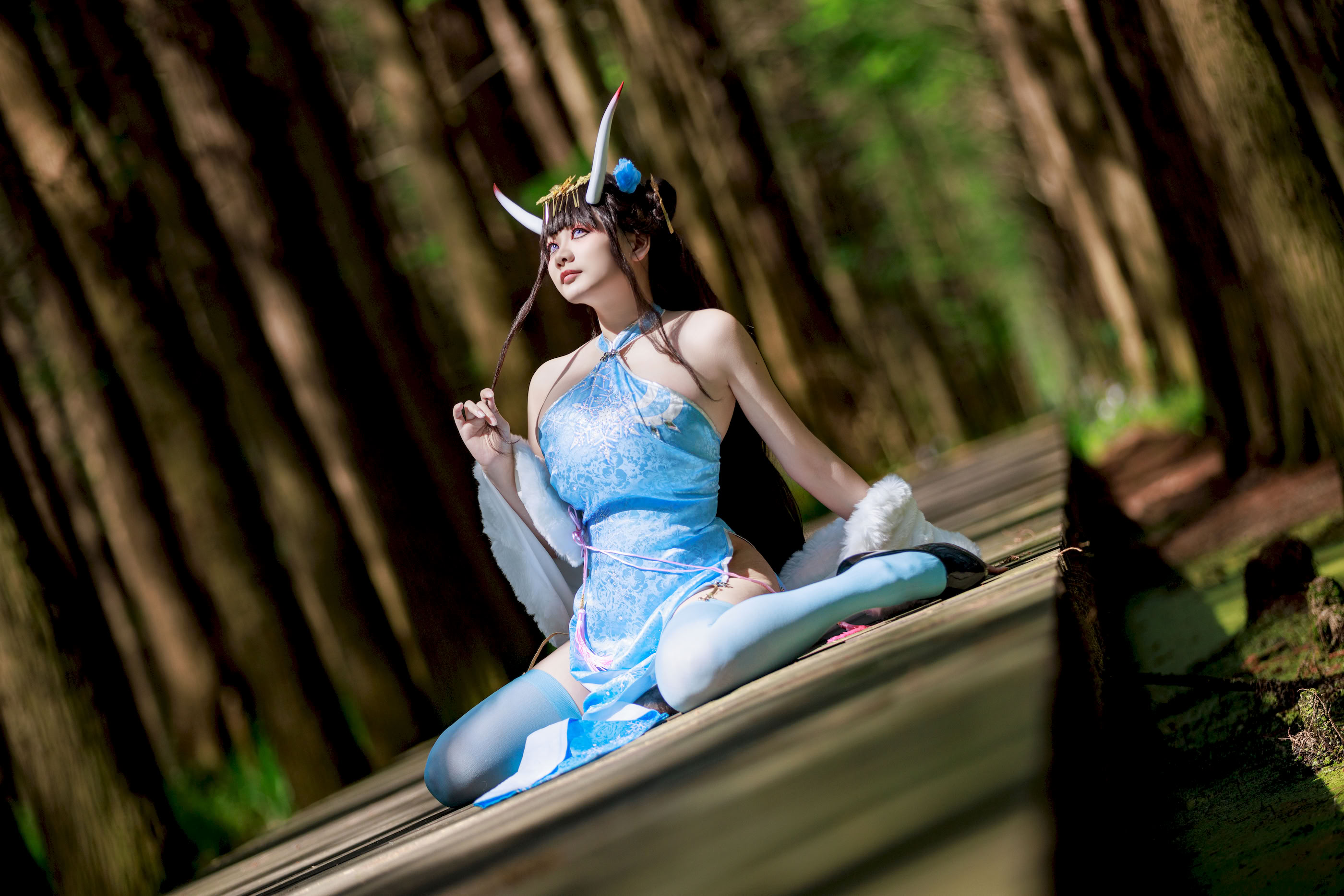 A Xuexue_yuki - Azur Lane Noshiro Cheongsam