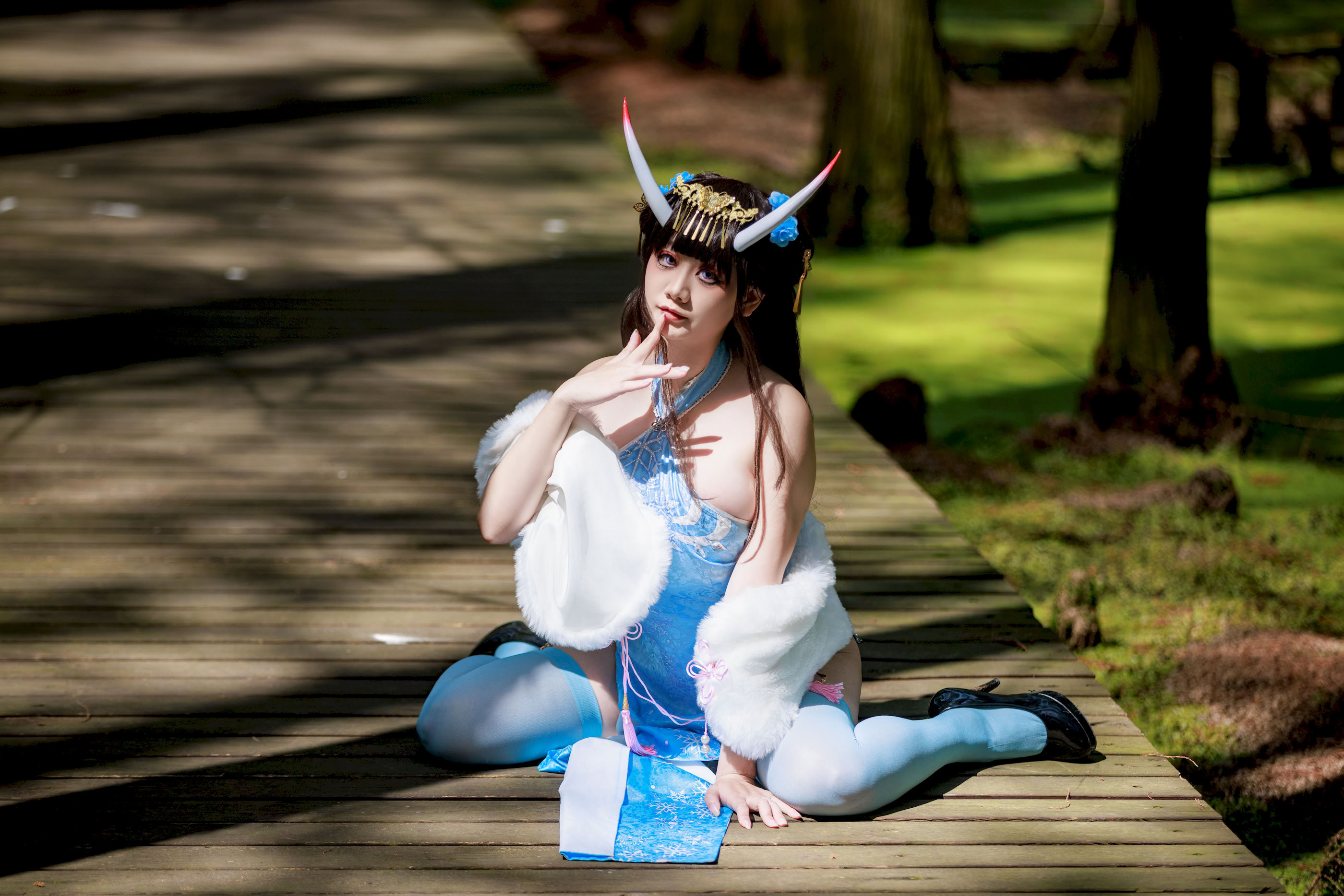 A Xuexue_yuki - Azur Lane Noshiro Cheongsam