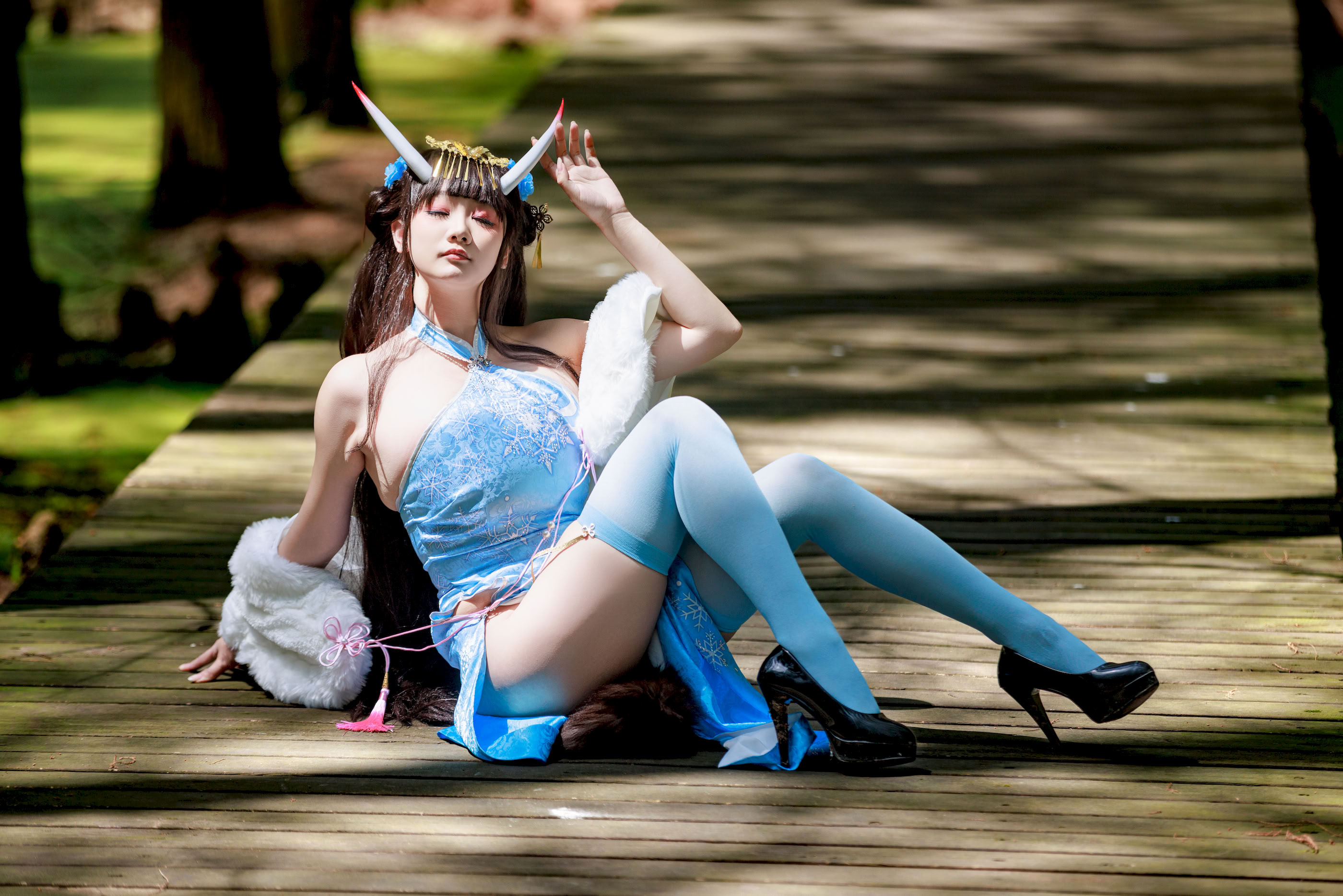 A Xuexue_yuki - Azur Lane Noshiro Cheongsam