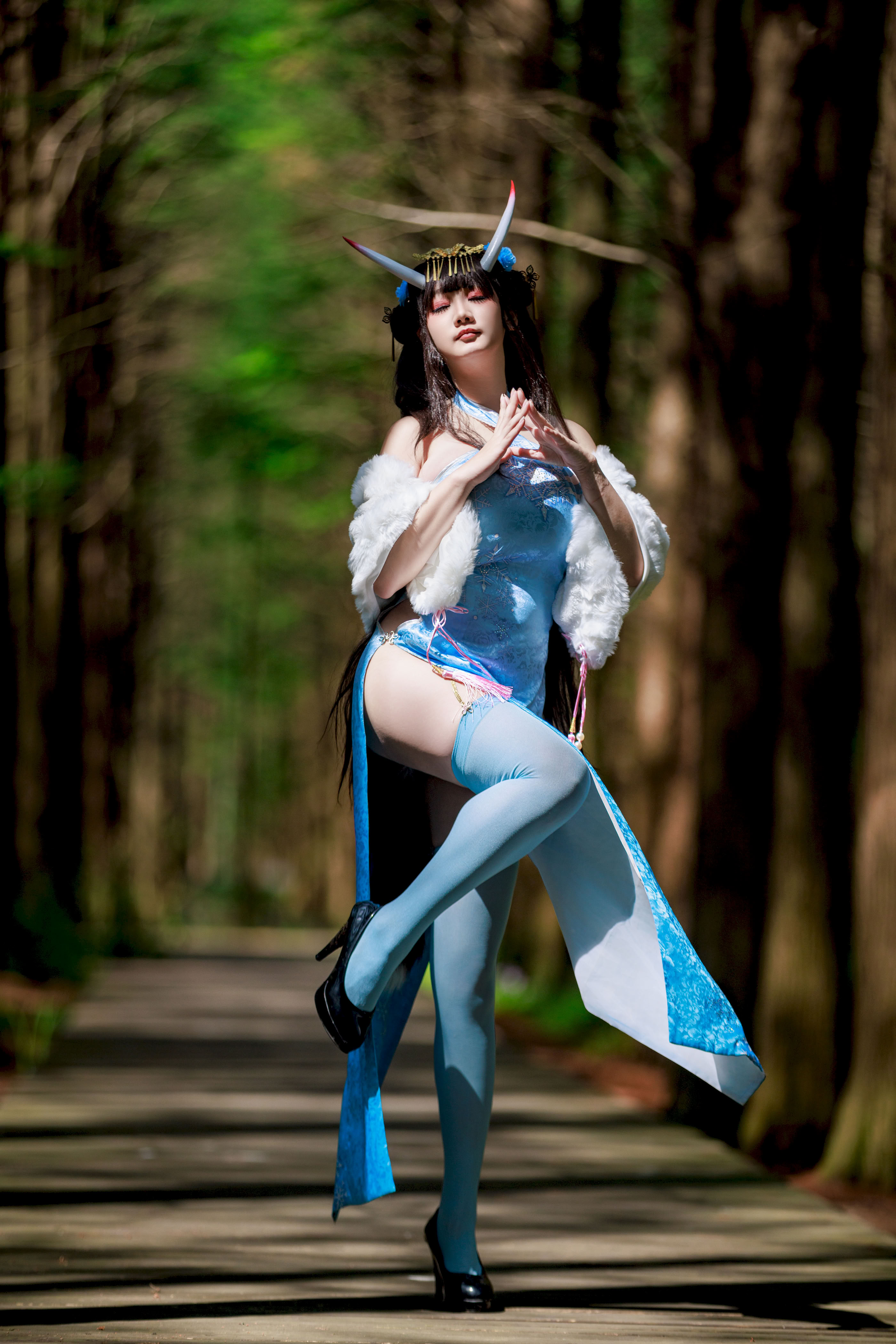 A Xuexue_yuki - Azur Lane Noshiro Cheongsam