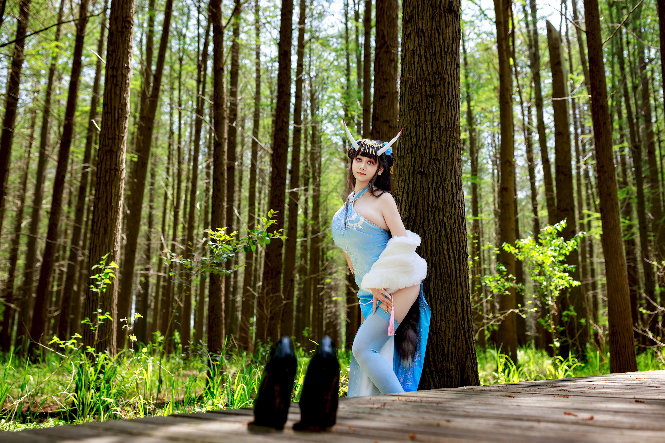 A Xuexue_yuki - Azur Lane Noshiro Cheongsam