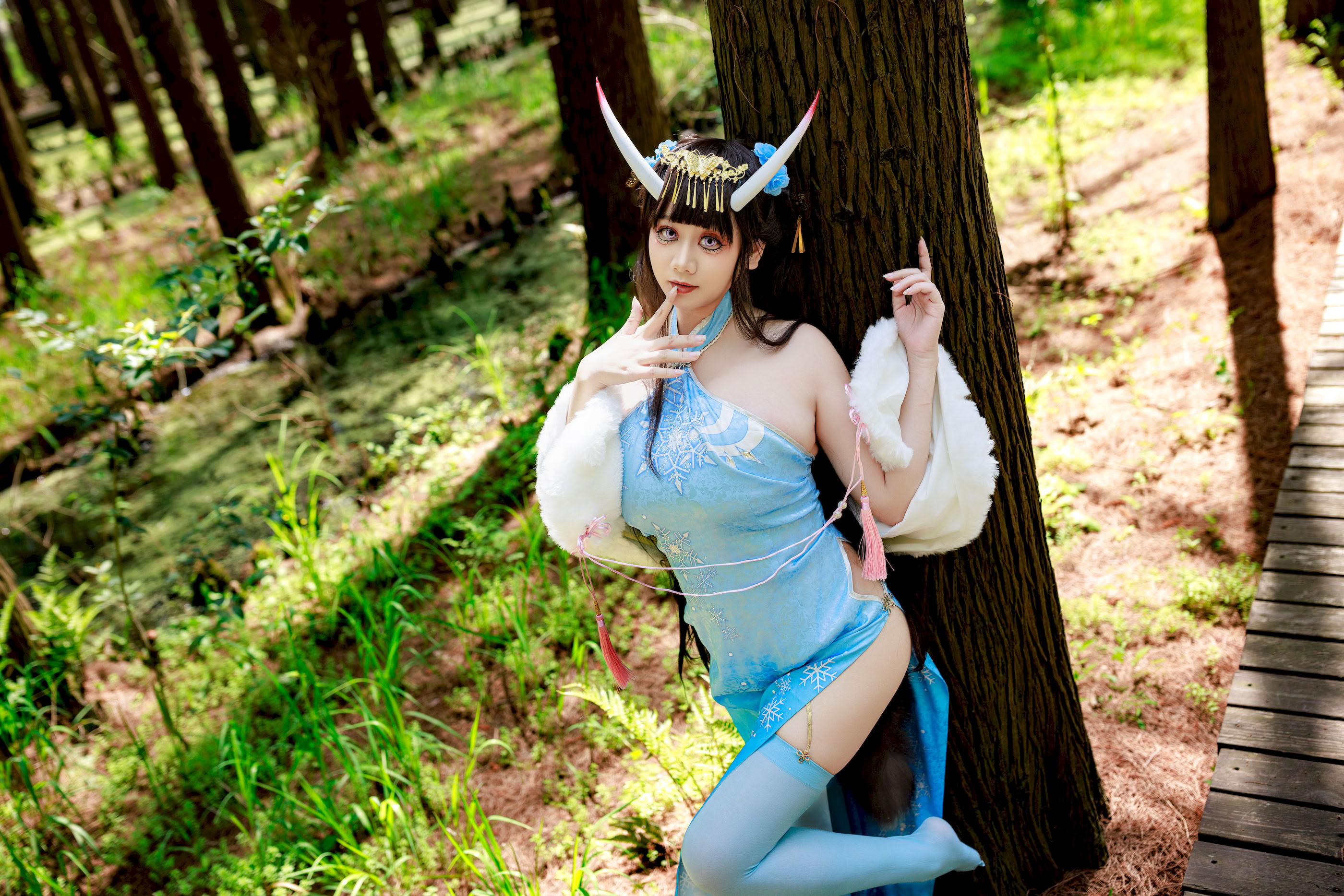 A Xuexue_yuki - Azur Lane Noshiro Cheongsam