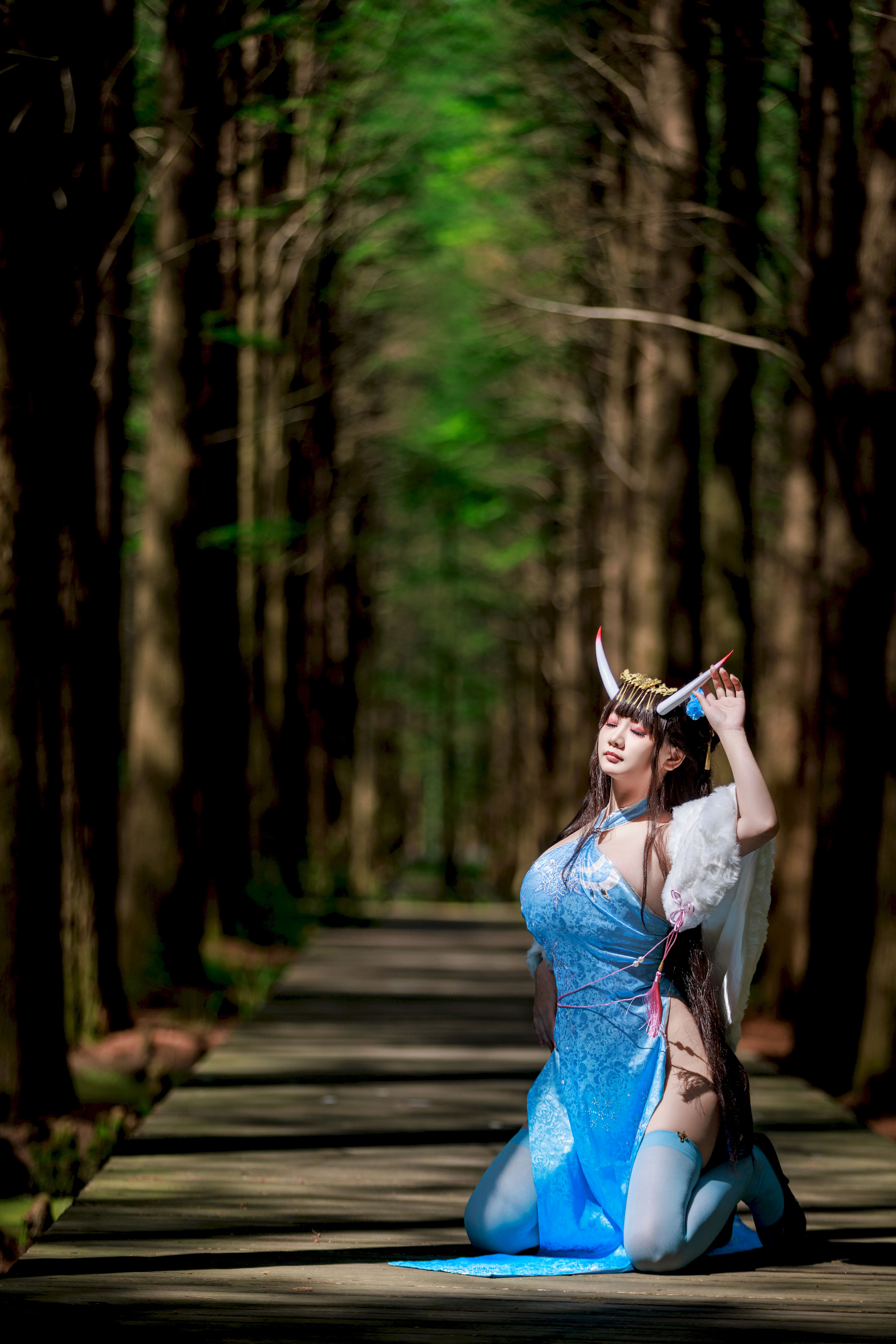 A Xuexue_yuki - Azur Lane Noshiro Cheongsam