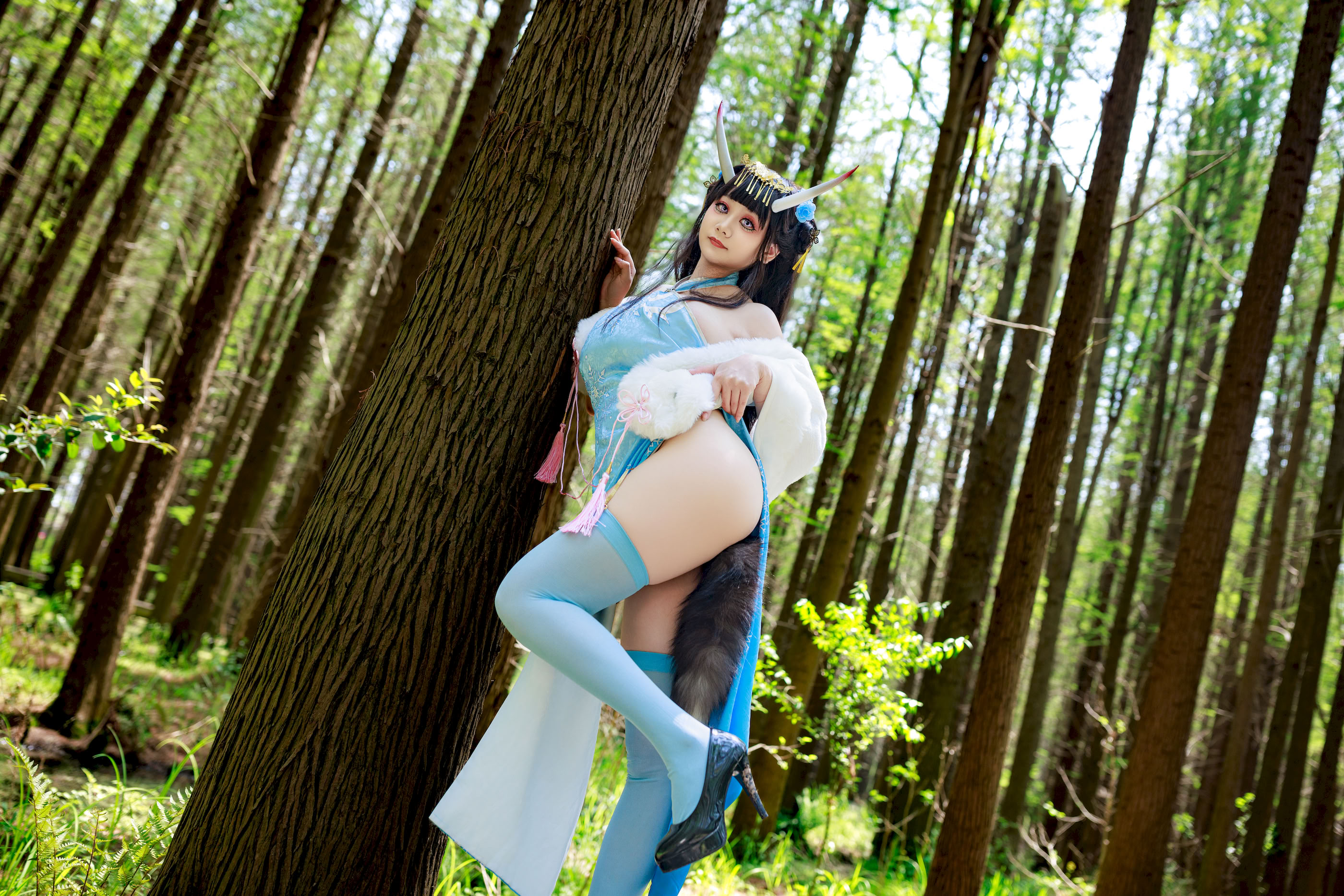 A Xuexue_yuki - Azur Lane Noshiro Cheongsam