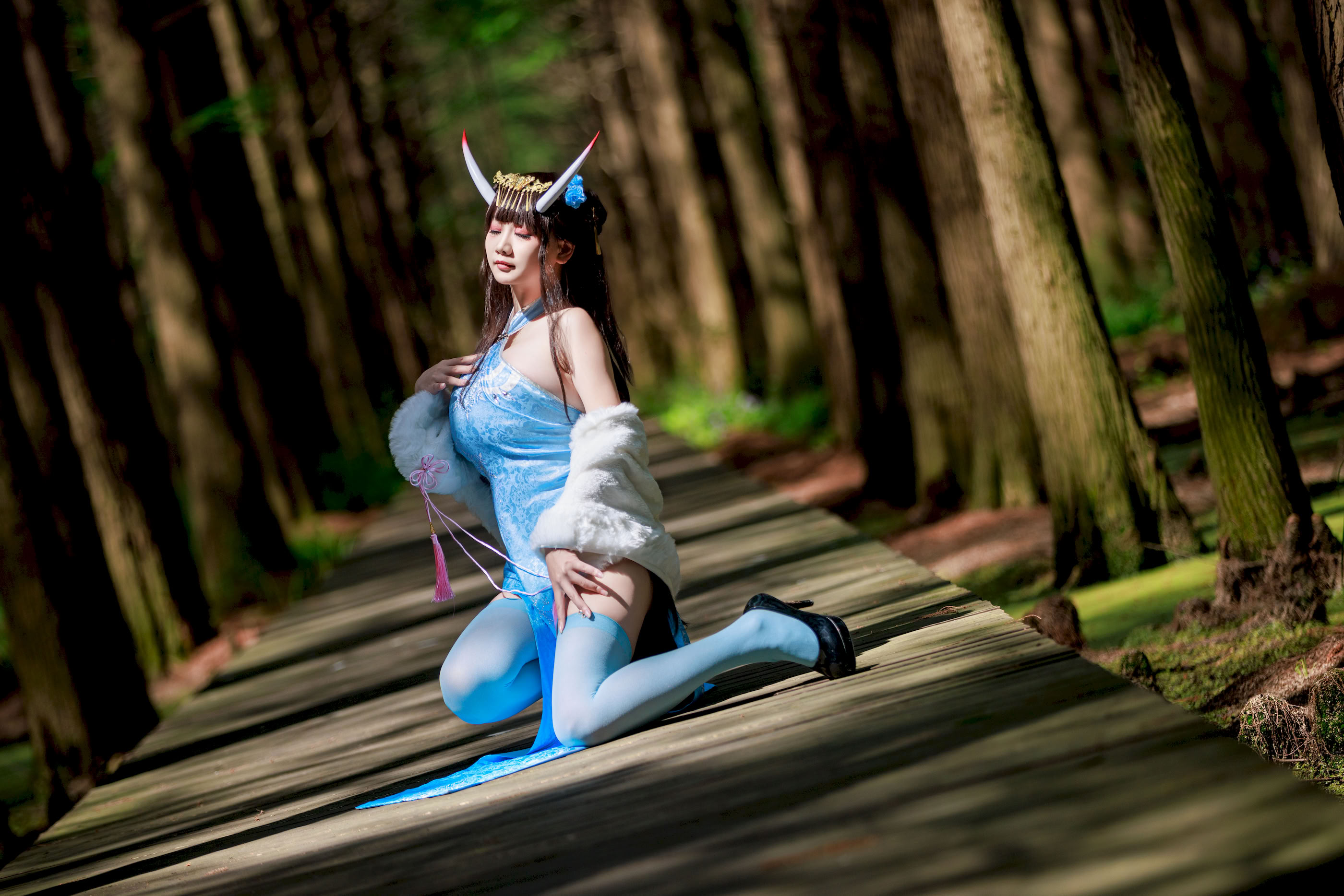 A Xuexue_yuki - Azur Lane Noshiro Cheongsam